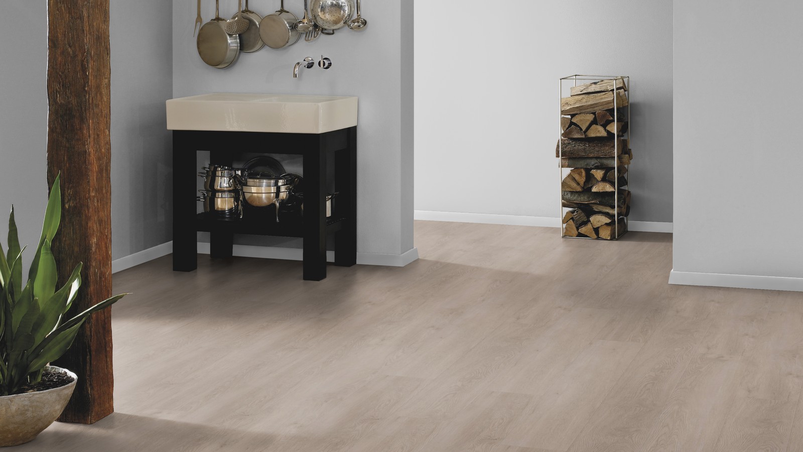 TER HÜRNE Vinylboden Eiche Oslo braun Landhausdiele F07 | Pure Choice Compact-4012853110696