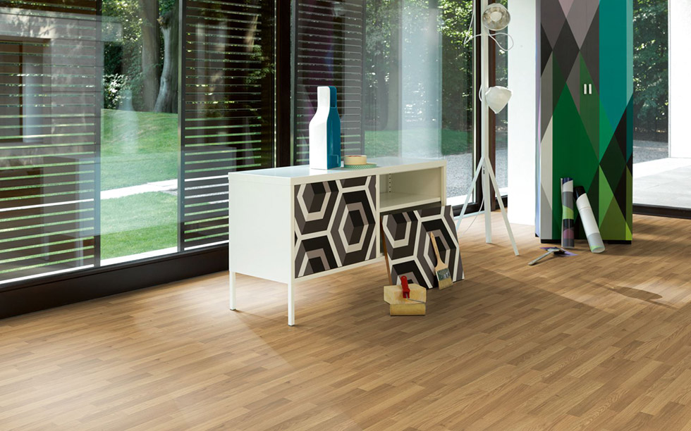 PARADOR Laminat Eiche natur Schiffsboden 3-Stab Holzstruktur | Classic 1050 | 2. Wahl | 13 m²-4014809172390