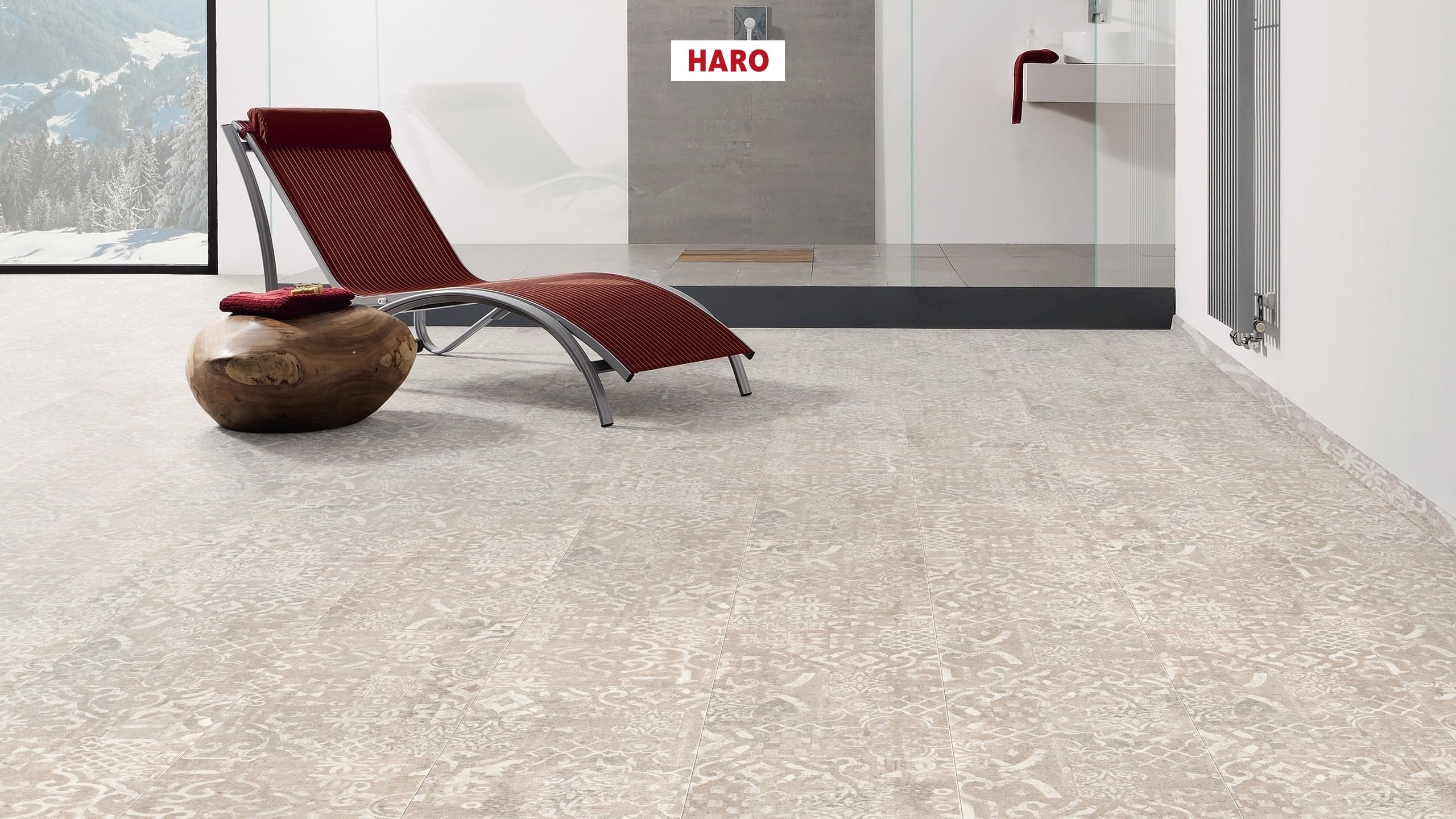 HARO Designboden Artdesign crema | DISANO LifeAqua Piazza 4V | 2. Wahl | 14 m²-4018427498726