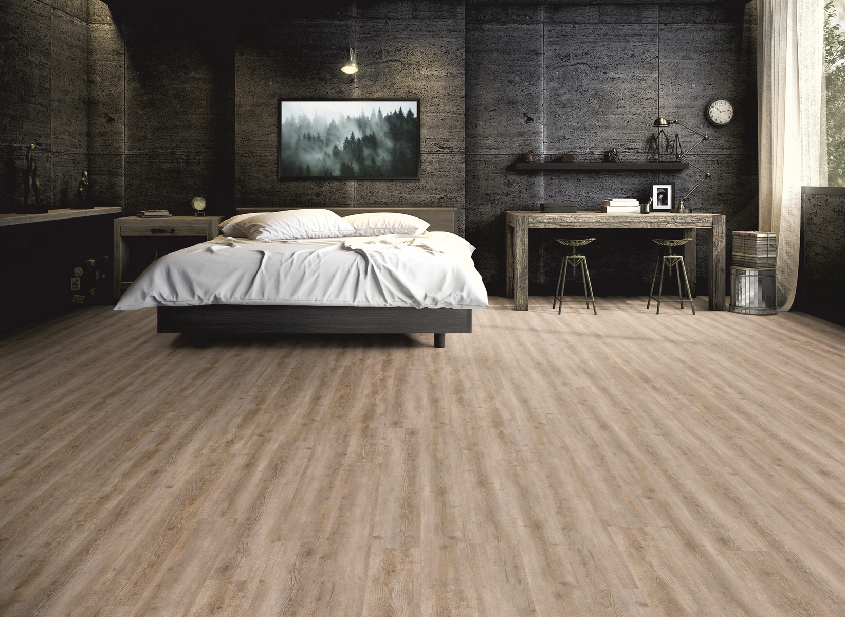 TER HÜRNE Design-Vinylboden Pinie Selma gebürstet Landhausdiele | Friends-4012853152986
