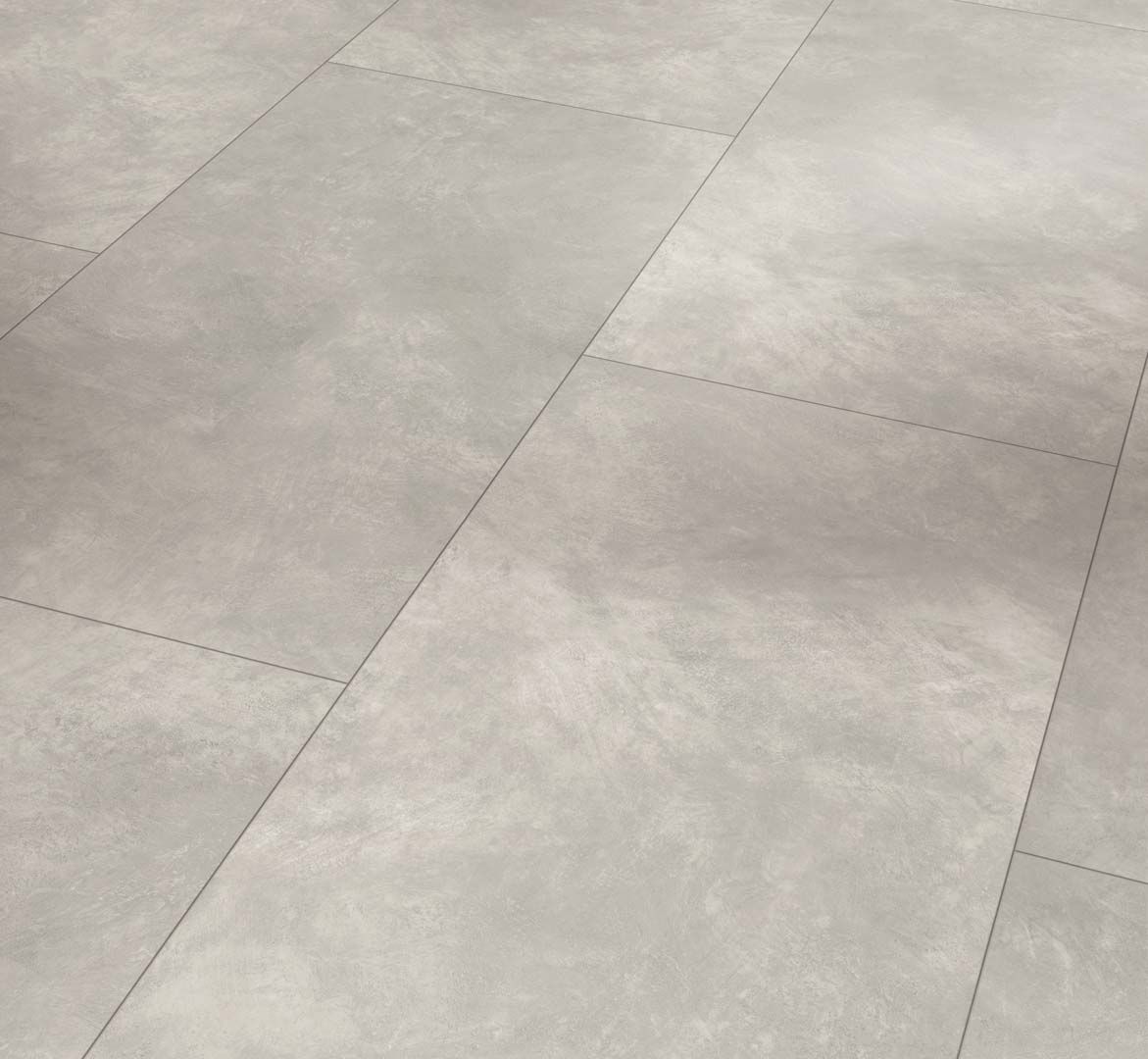 PARADOR Designboden Beton hellgrau Steinstruktur 4-seitige Fase | Modular ONE-4014809226673