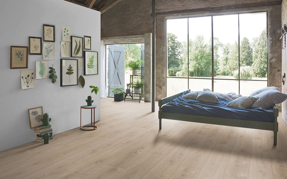 PARADOR Laminat Eiche Avant geschliffen Naturstruktur Schlossdiele 4-seitige V-Fuge | Trendtime 6-4014809167945