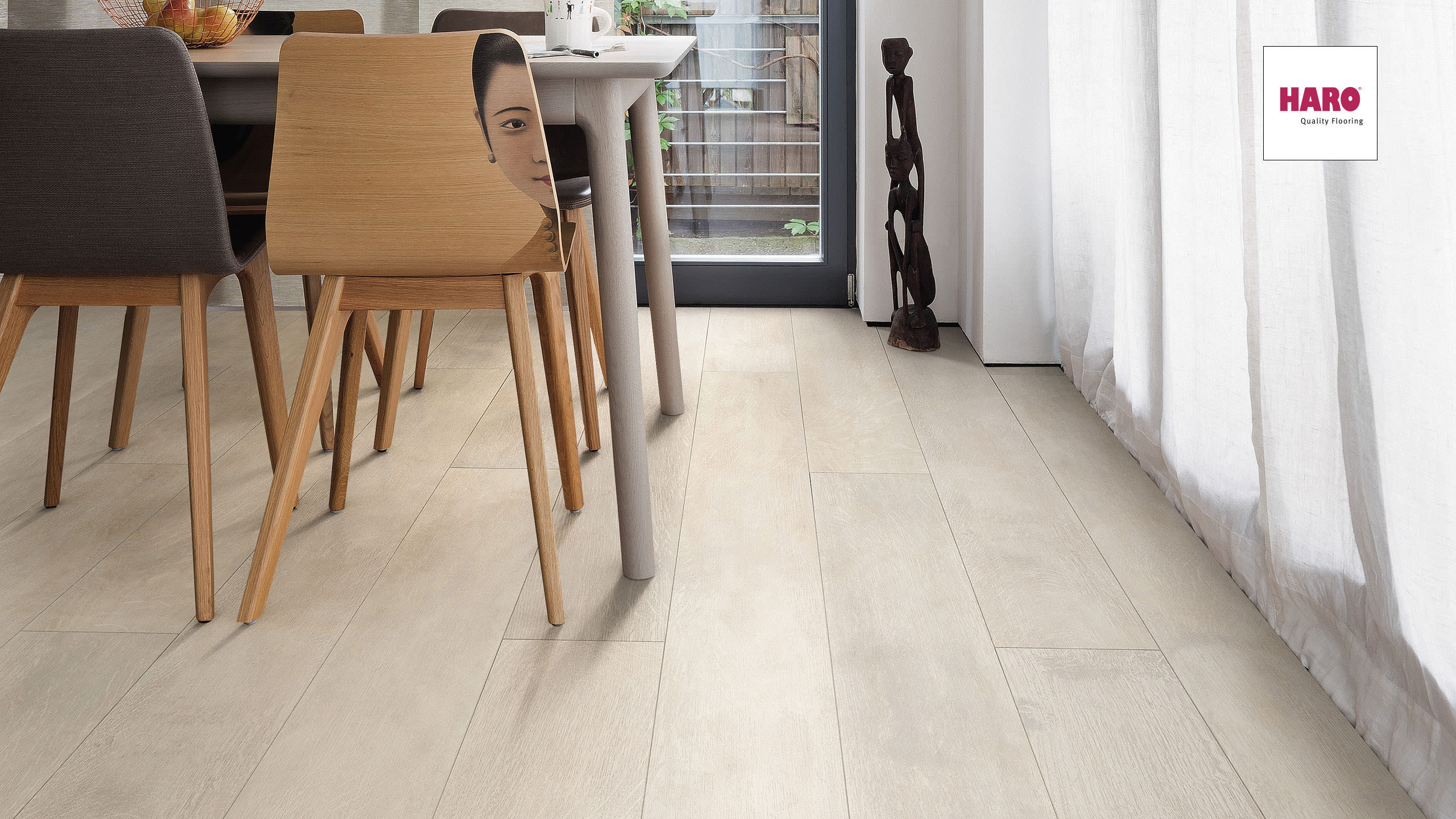 HARO Laminat Felseneiche Landhausdiele 4V | Tritty 75  | 2.Wahl | 15 m²-4018427400095