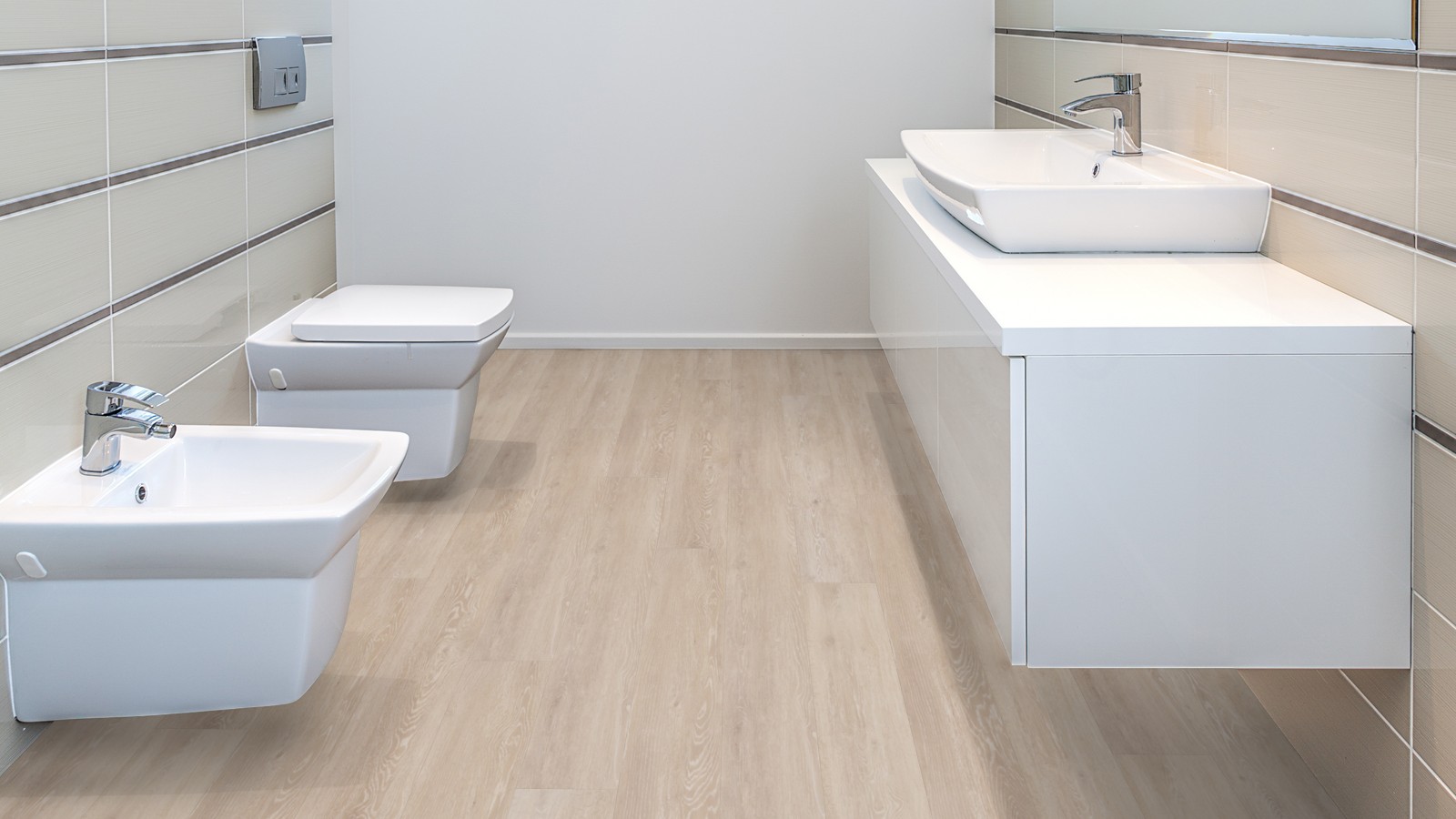 TER HÜRNE Vinylboden Eiche Viborg beige Landhausdiele F02 | Pure Choice Compact | 35 m²-4012853110801