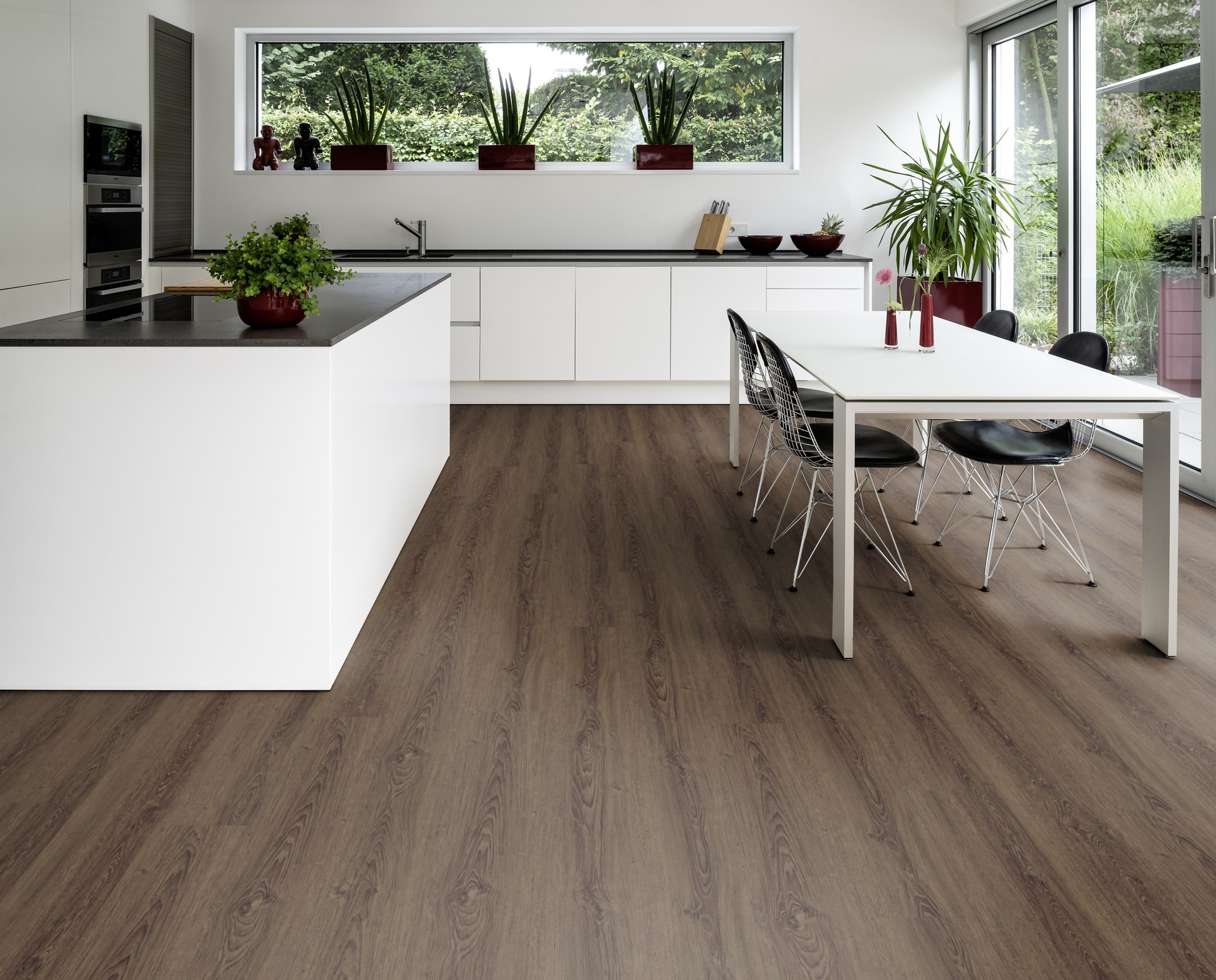 TER HÜRNE Design-Vinylboden Eiche Bogota dunkelbraun Landhausdiele | Straight Choice Comfort | 8 m²-4012853129834