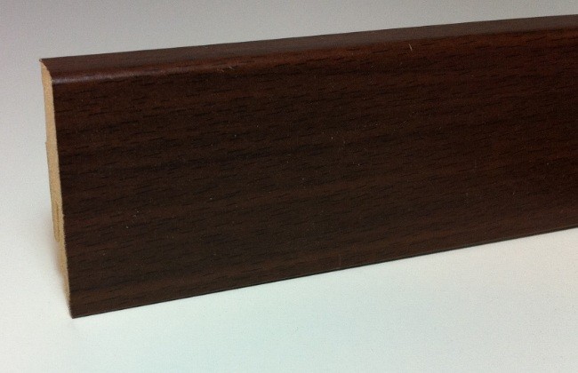 Bauhaus Sockelleiste SL 60 Walnuss 18 x 60 x 2600 mm-