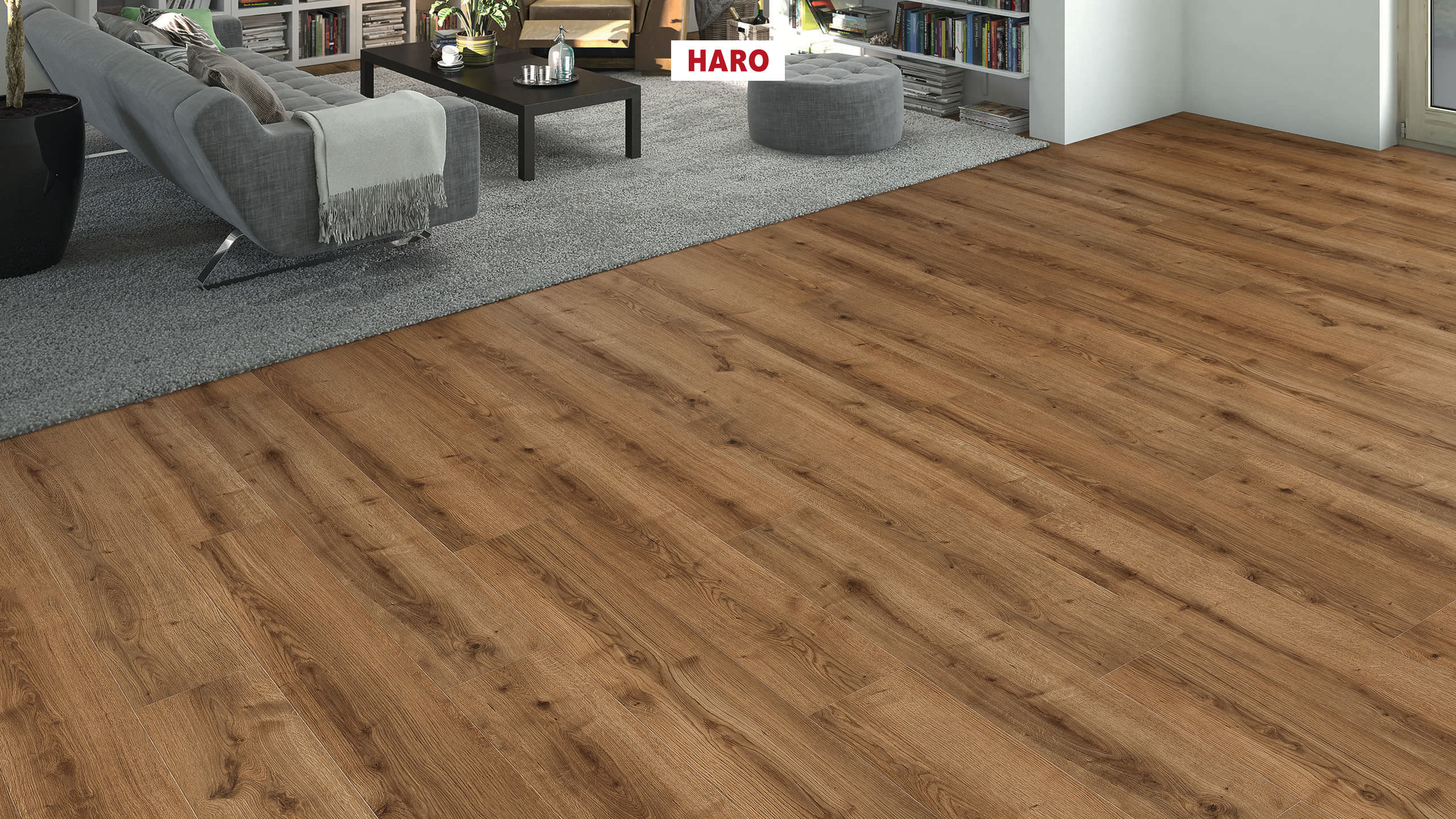 HARO Designboden Eiche Ontario natur Landhausdiele 4V | DISANO WaveAqua | 2. Wahl | 21 m²-4018427471828