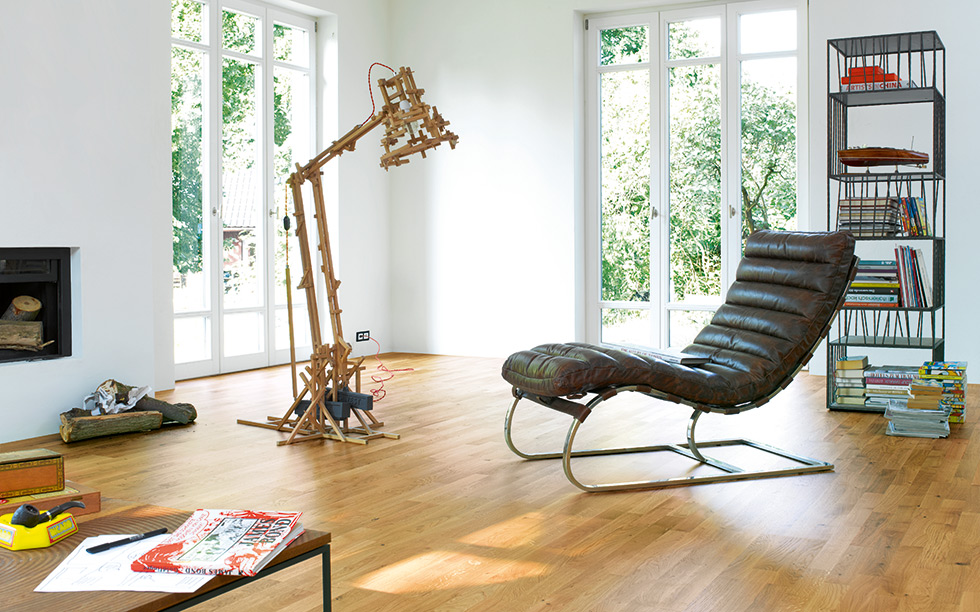 PARADOR Parkett Eiche Rustikal Schiffsboden 3-Stab lackversiegelt matt | Sonderedition | 32 m²-#