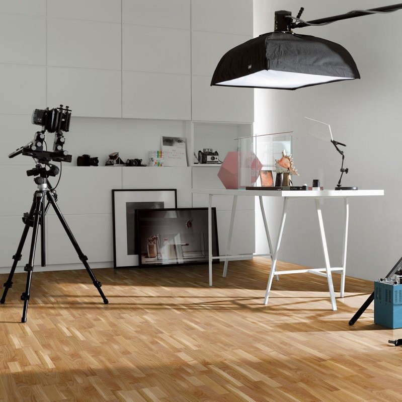 Parkett Kirsche europäisch Natur Schiffsboden 3-Stab lackversiegelt | Classic 3050-4014809101246