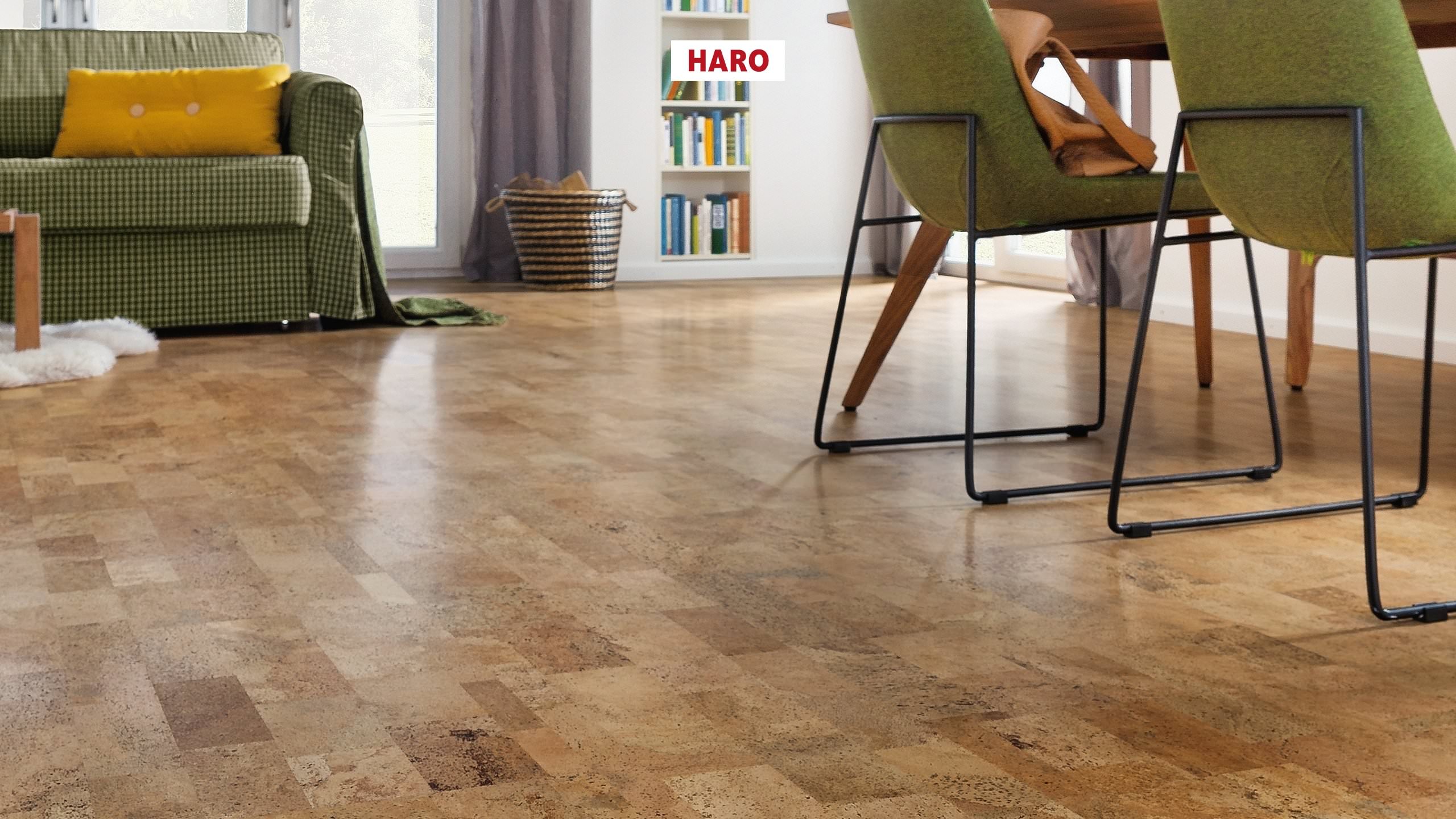 HARO Korkboden Ronda natur permaDur Top Connect | Corkett | 2. Wahl | 34 m²-B-4018427467326