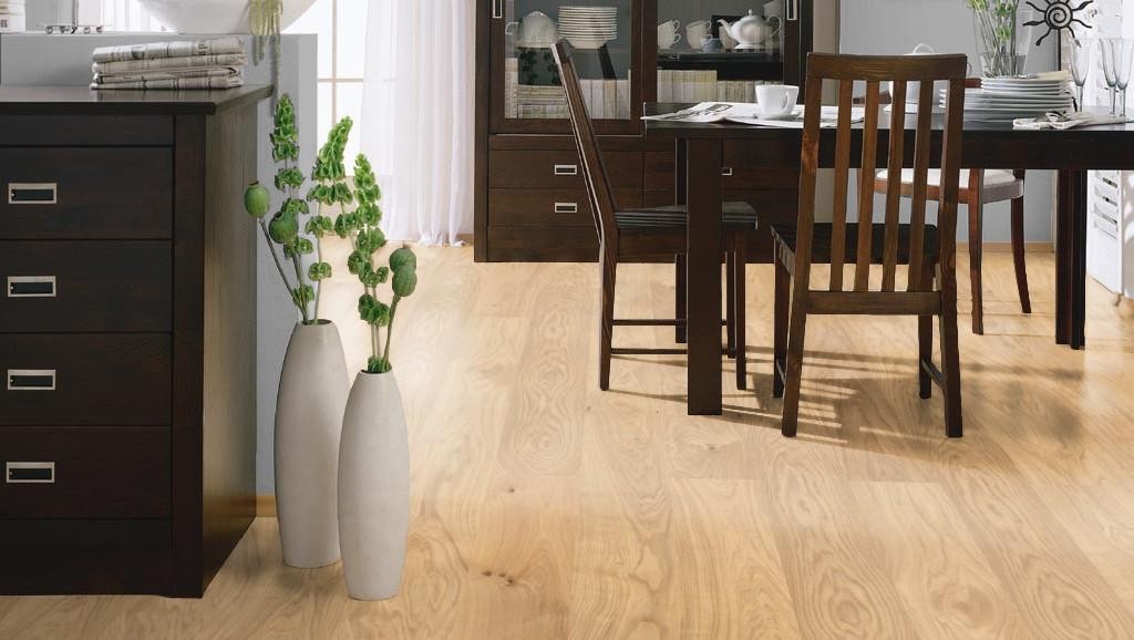 POWER DEKOR Parkett Eiche Natur Landhausdiele 4-seitige V-Fuge unbehandelt | 12 m²- guenstig bei bodenverkauf.de kaufen POWER DEKOR Parkett Eiche Natur Landhausdiele 4-seitige V-Fuge unbehandelt | 12 m²-