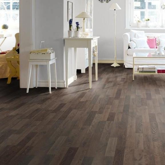 HARO Laminat Eiche geräuchert Schiffsboden 3-Stab | 2.Wahl | 32 m²-4018427341428