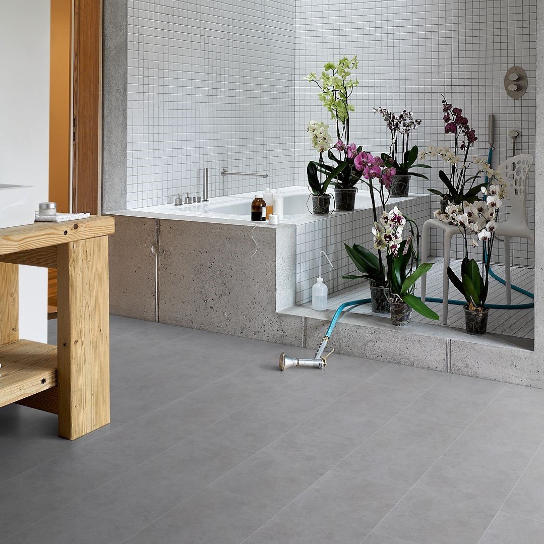 PARADOR Vinylboden Beton grau Steinstruktur | Basic 4.3 | 2. Wahl | 6 m²-4014809170204