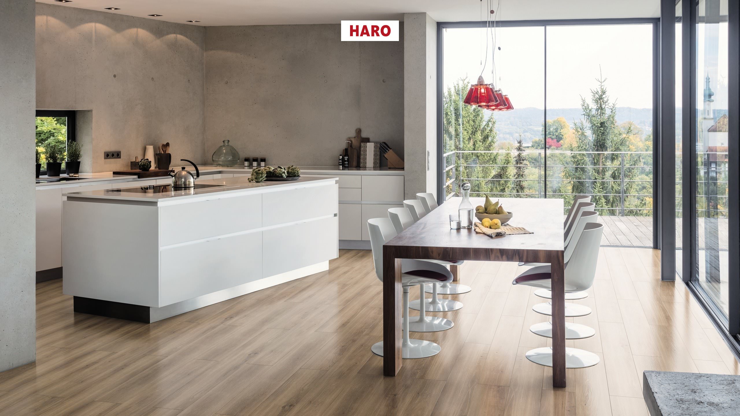 HARO Designboden Tabakeiche strukturiert Landhausdiele XL 4V | DISANO ClassicAqua | 2. Wahl-4018427414795