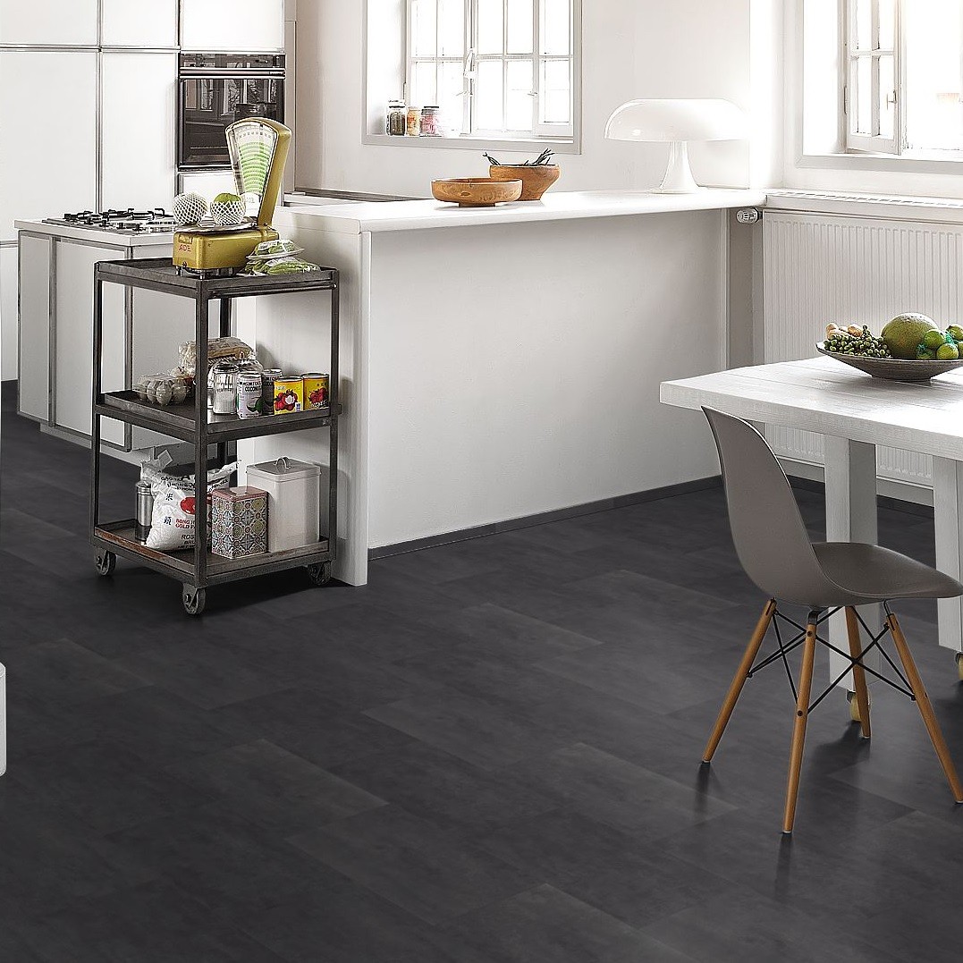 PARADOR Vinylboden Schiefer anthrazit Steinstruktur | Basic 4.3 | 22 m²-4014809170198 guenstig bei bodenverkauf.de kaufen PARADOR Vinylboden Schiefer anthrazit Steinstruktur | Basic 4.3 | 22 m²-4014809170198