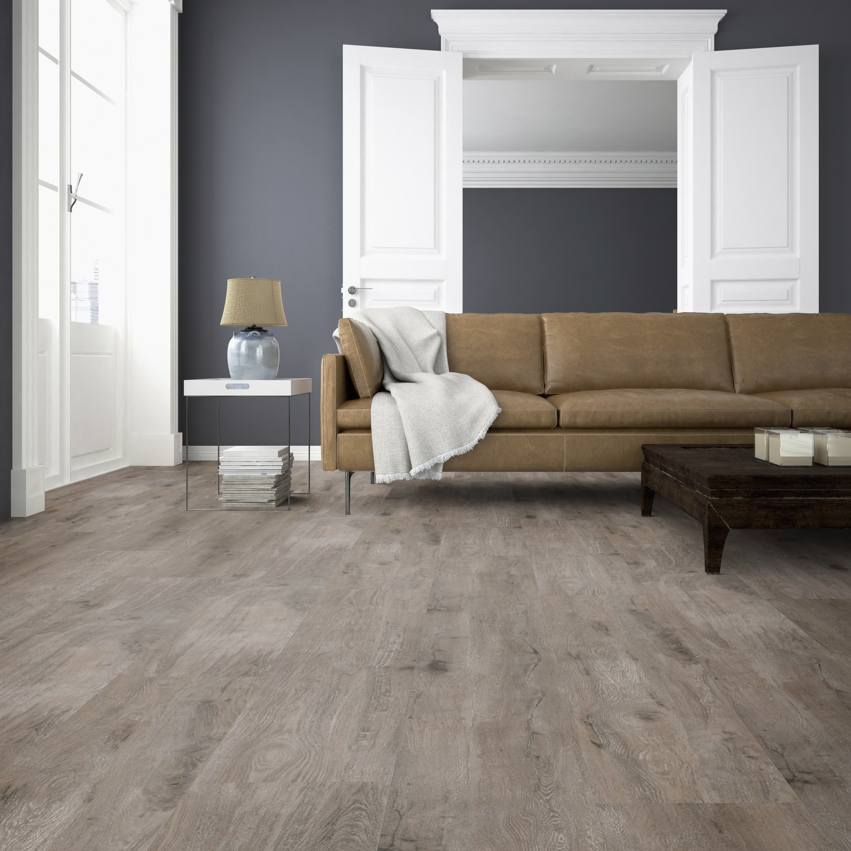 TER HÜRNE Design-Vinylboden Eiche Bangkok Lange Landhausdiele D23 | Grand Choice Perform-4012853152061