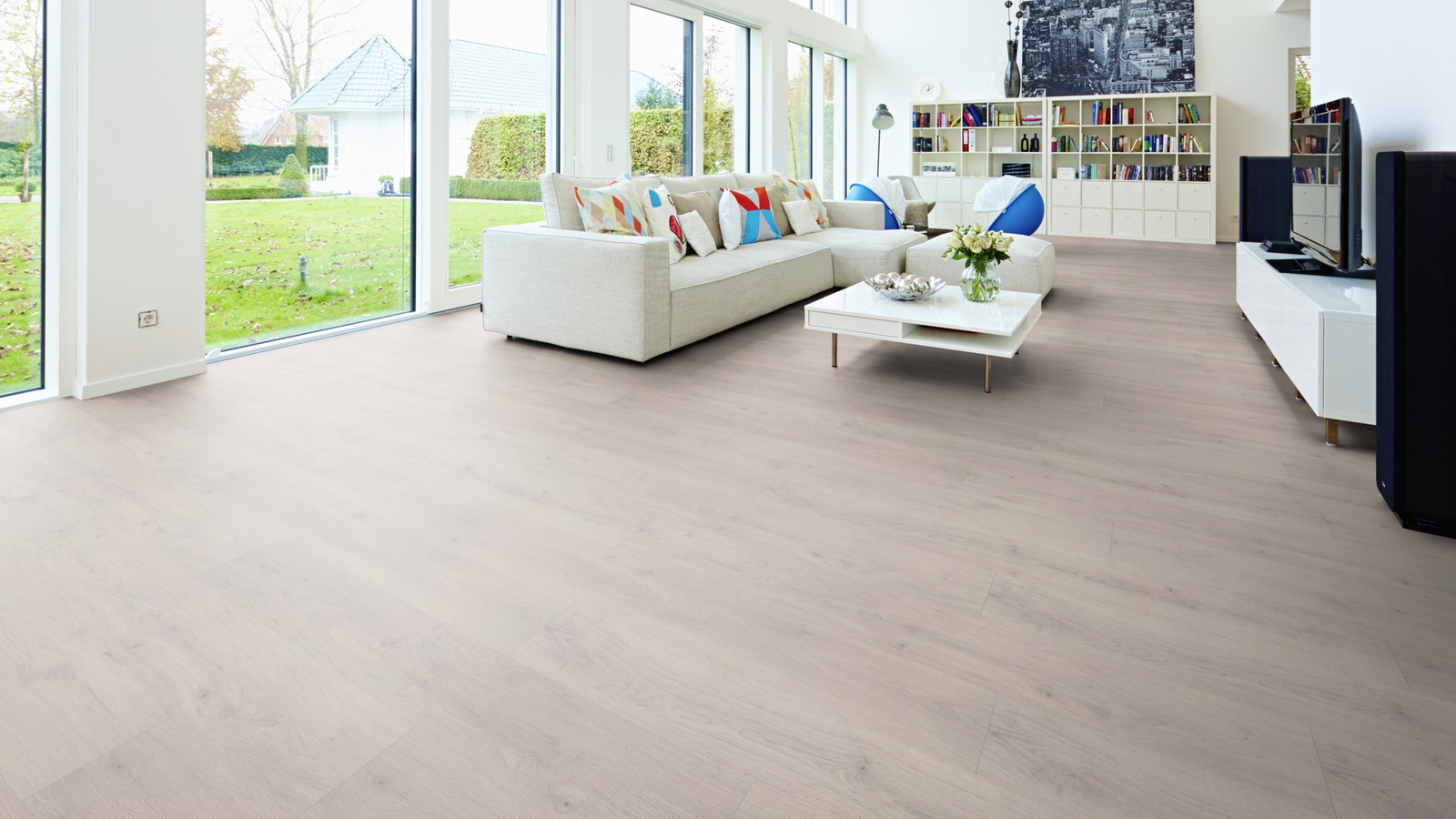 TER HÜRNE Vinylboden Eiche Helsinki weiß Landhausdiele F03 | Pure Choice Perform | 19 m²-4012853139789