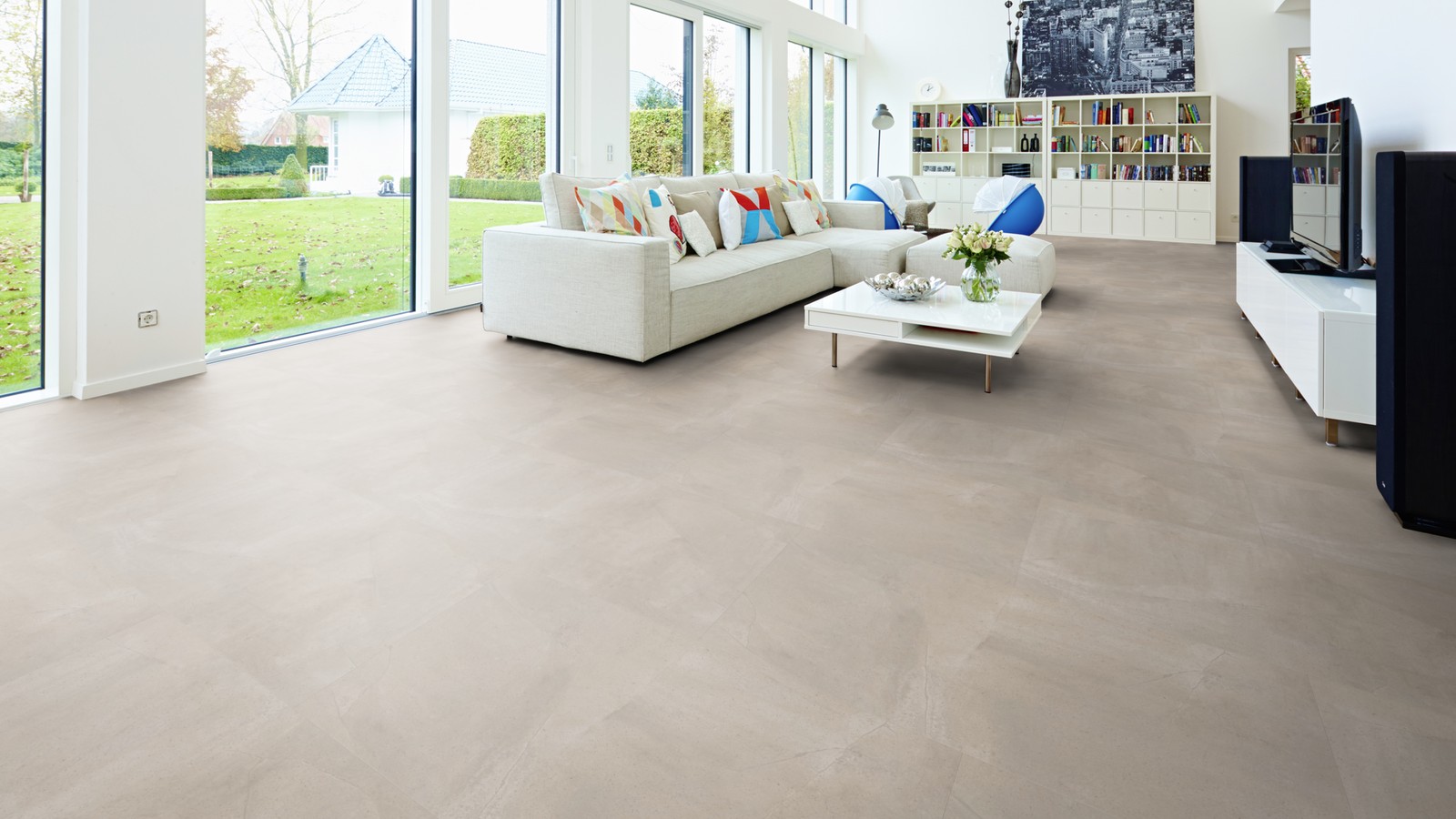 TER HÜRNE Vinyl Stein Neapel hellbeige J05 | Stone Choice Perform | 2. Wahl-4012853140013