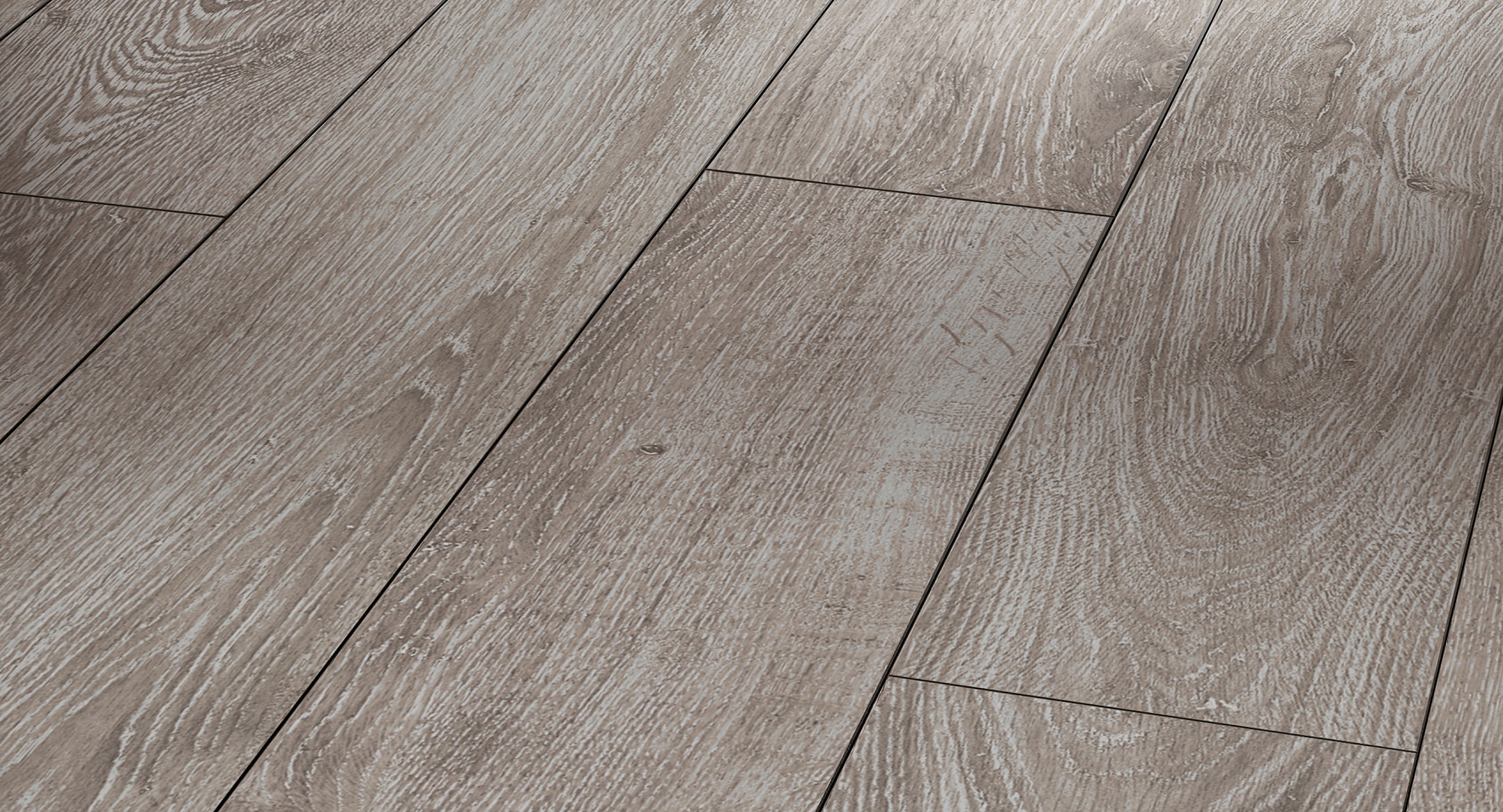 PARADOR Laminat Eiche lichtgrau Landhausdiele 4-seitige V-Fuge | Classic 1050 | 17 m²-4014809153856