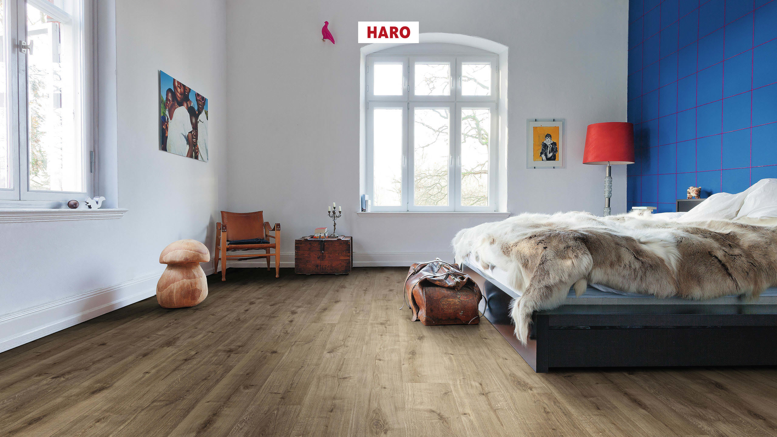 HARO Laminat Eiche Calla puro strukturiert Landhausdiele | Daily Edition | 2. Wahl-4018427472658