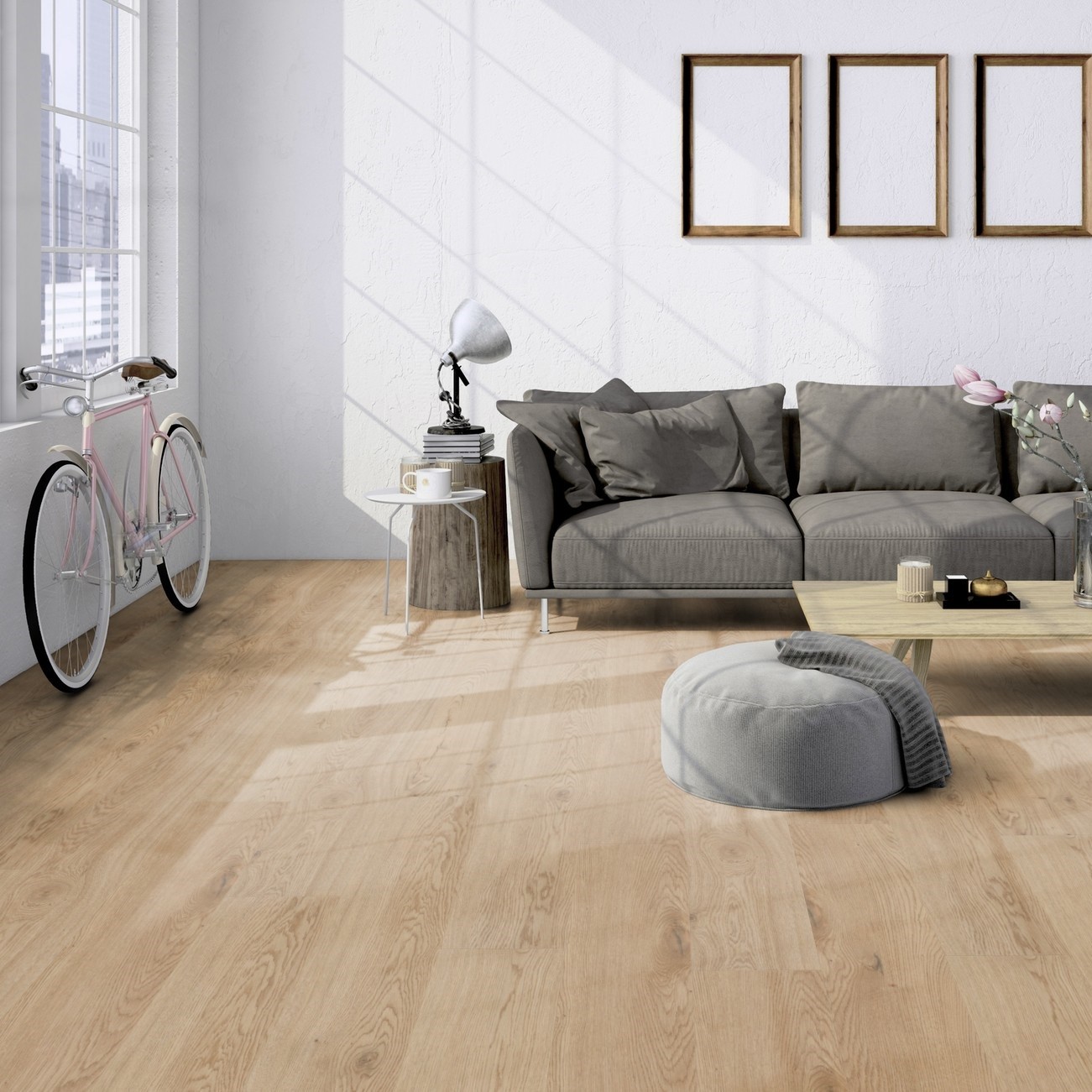TER HÜRNE Vinylboden Eiche Dublin braun Lange Landhausdiele G02 | Bright Choice Compact-4012853128530