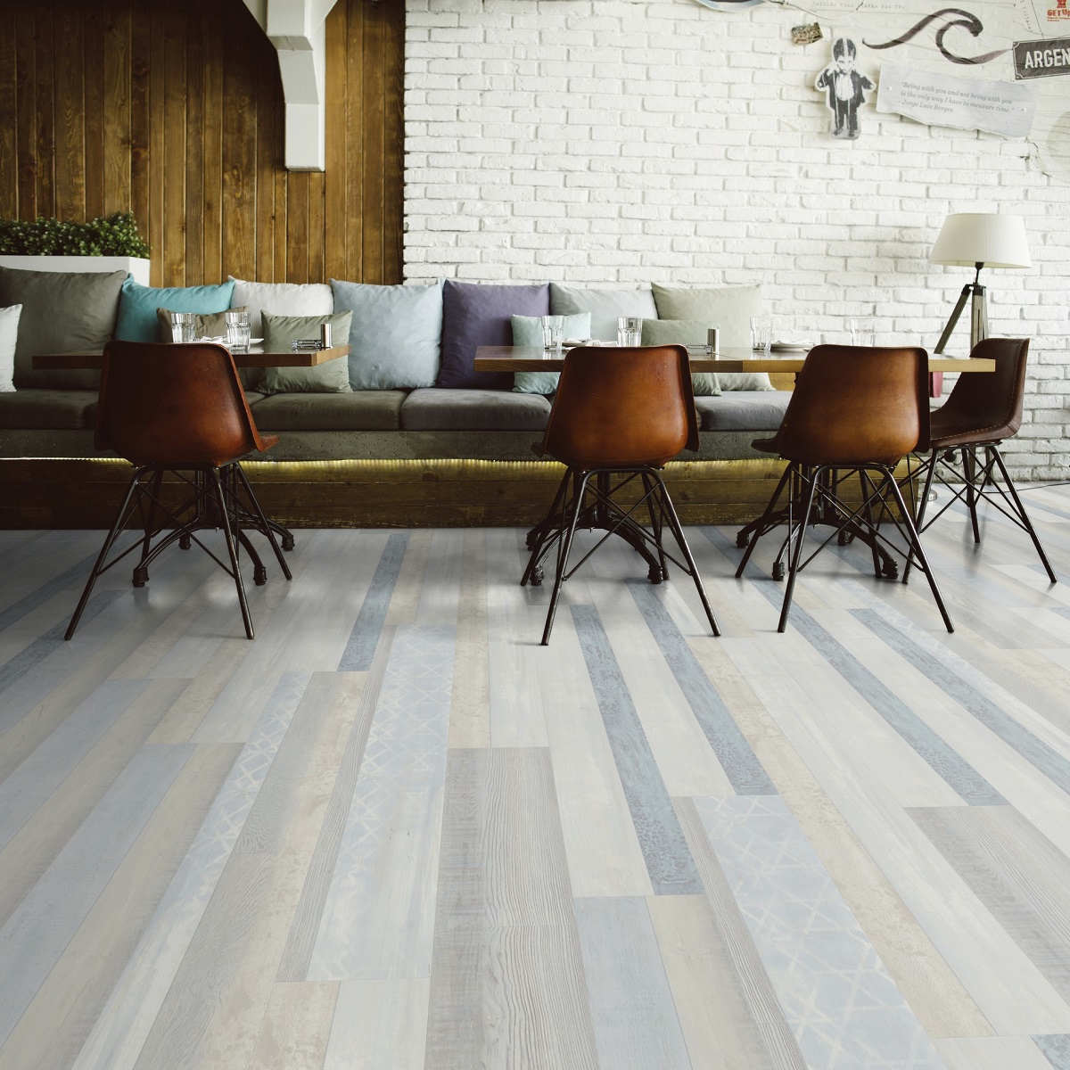 TER HÜRNE Design-Vinylboden Eiche Vancouver grau Mehrstab F06 | Pure Choice Compact | 8 m²-4012853128516