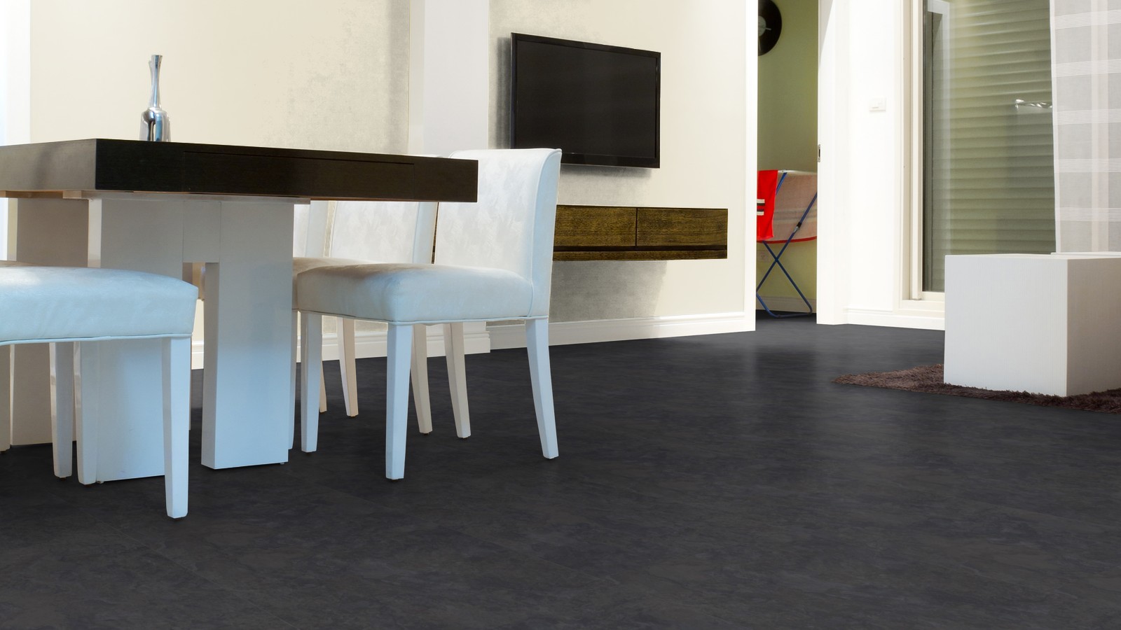 TER HÜRNE Vinylboden Stein Samos anthrazit J10 | Stone Choice Compact | 12 m²-4012853111037