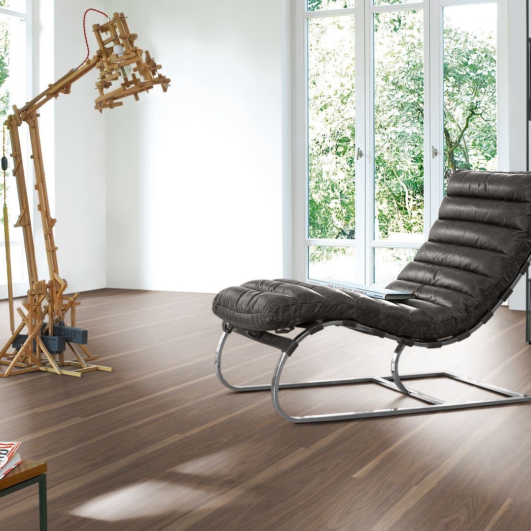 PARADOR Laminat Nussbaum Loft Seidenmatte Struktur 4-seitige V-Fuge | Trendtime 6 | 28 m²-4014809109389