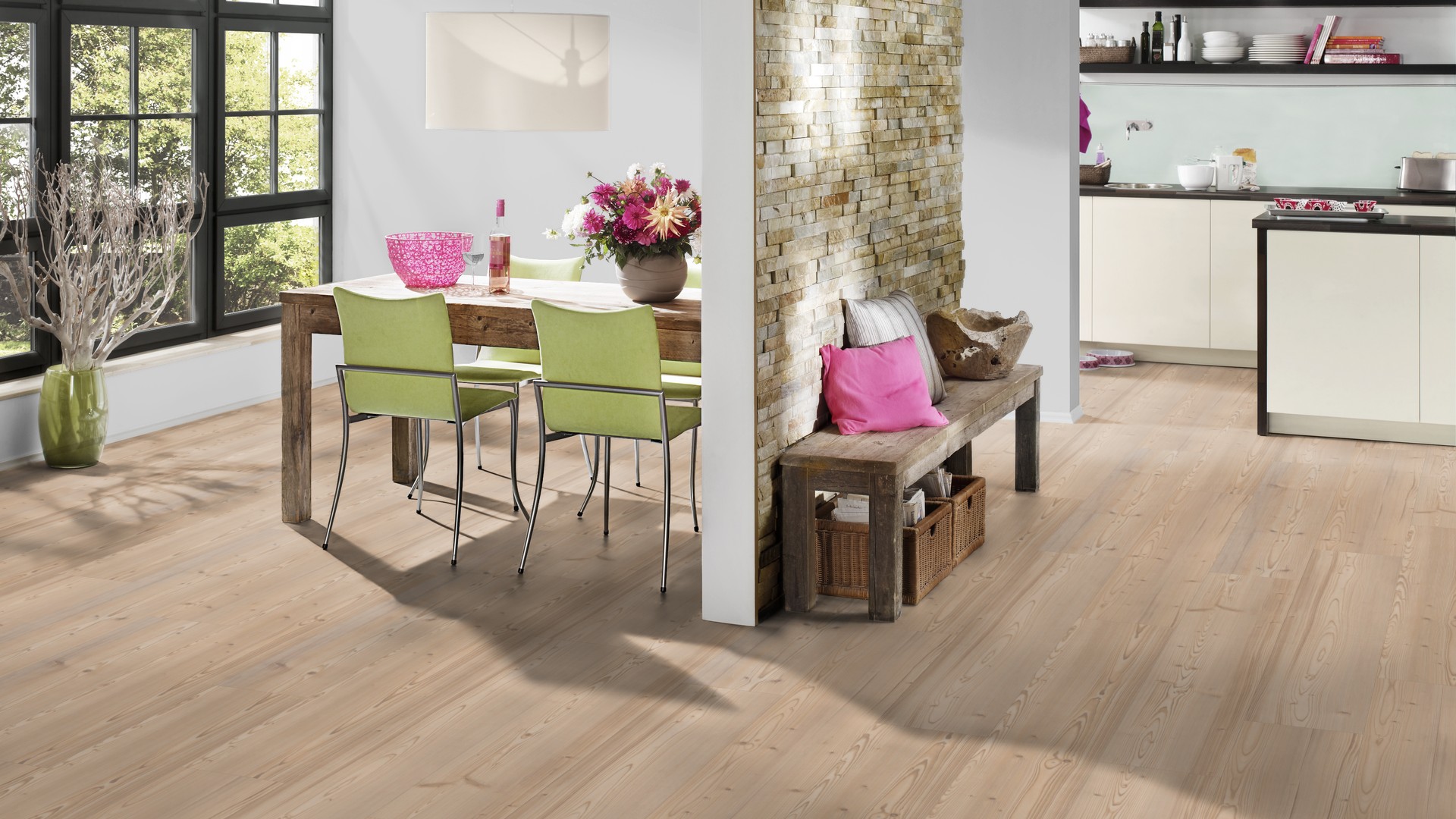 TER HÜRNE Design-Vinylboden Pinie Wien Lange Landhausdiele D03 | Grand Choice Perform-4012853152108