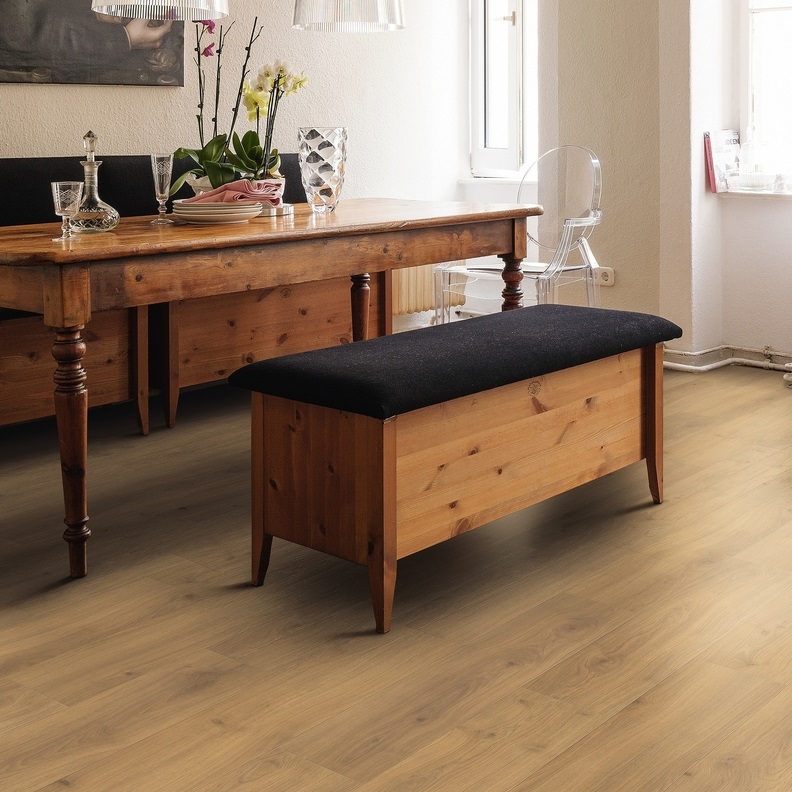 HARO Laminat Eiche Emilia Honig Landhausdiele 4V | Tritty 100 | 17 m²-4018427439507