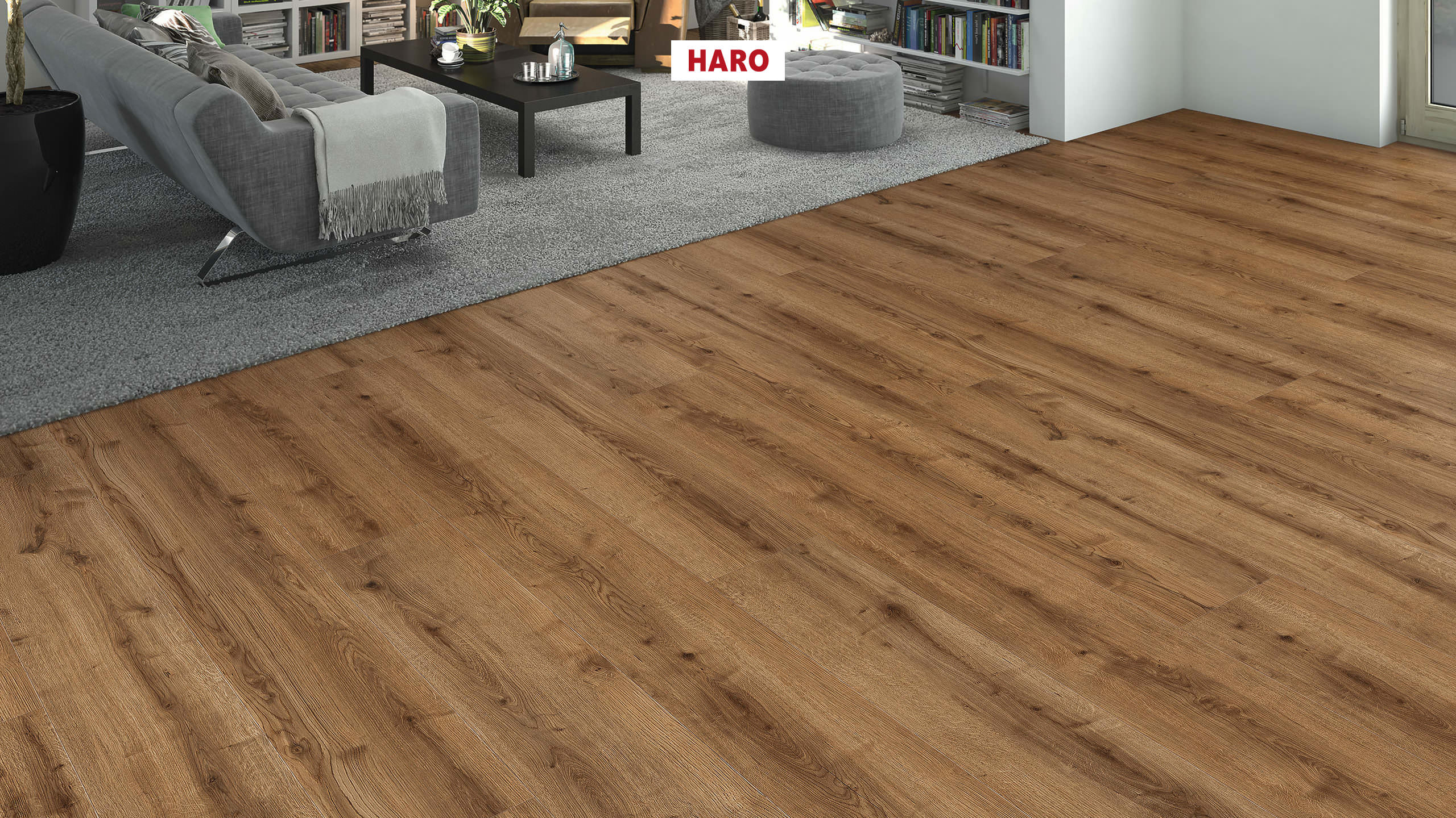 HARO Designboden Eiche Ontario natur Landhausdiele XL 4V | DISANO WaveAqua | 2. Wahl | 12 m²-4018427471903