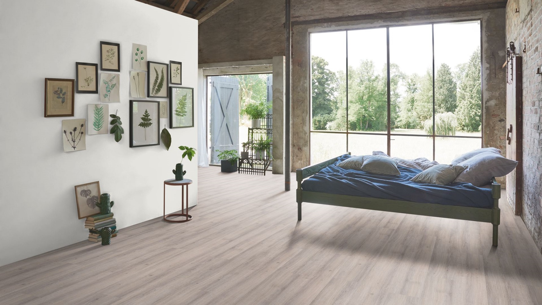 PARADOR Laminat Eiche schiefergrau Landhausdiele 4-seitige Mini-V-Fuge | Eco Balance | 23 m²-4014809141174