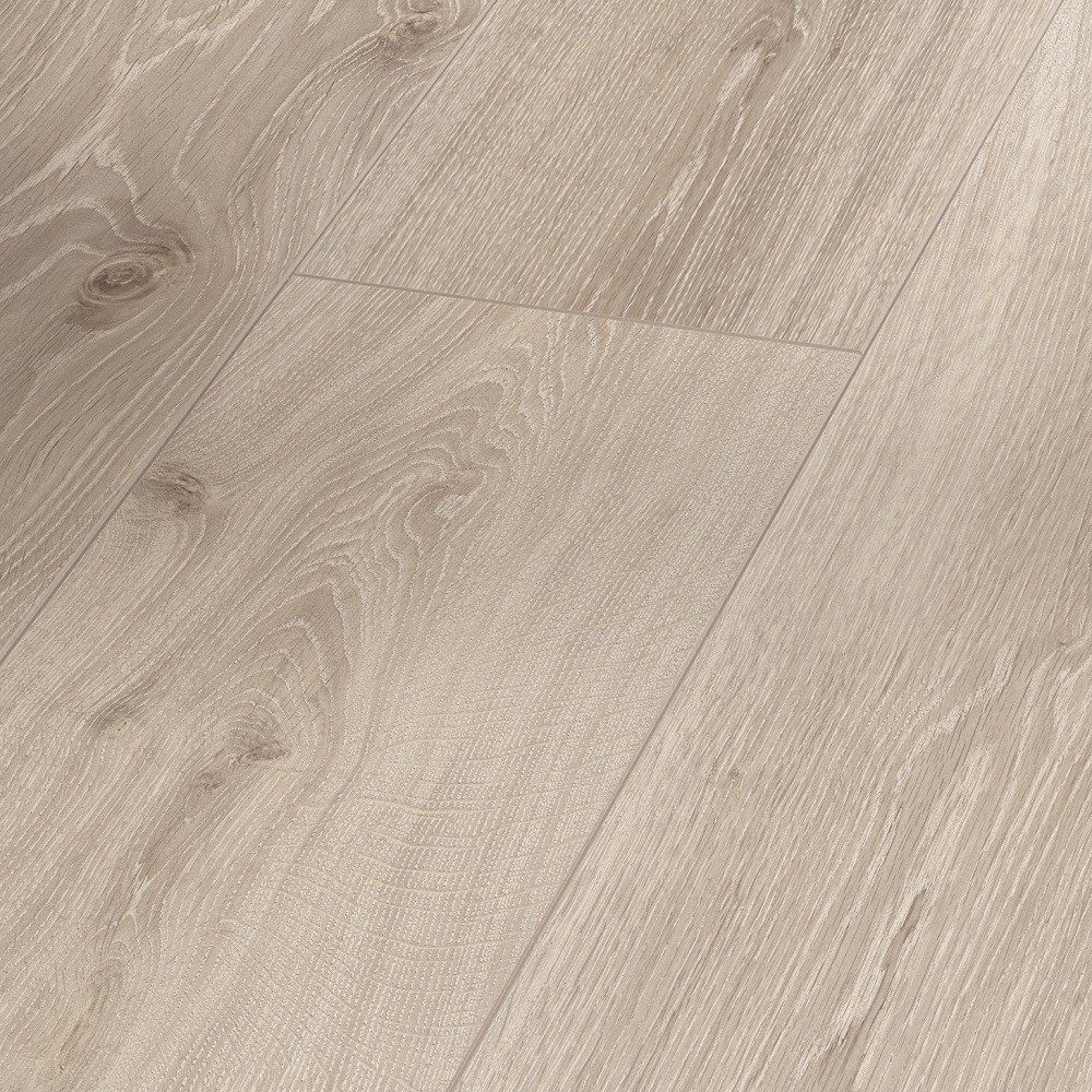 PARADOR Laminat Ei­che Ca­s­tell weiß la­siert Land­haus­die­le | Trendtime 6 | 31 m²-4014809150732