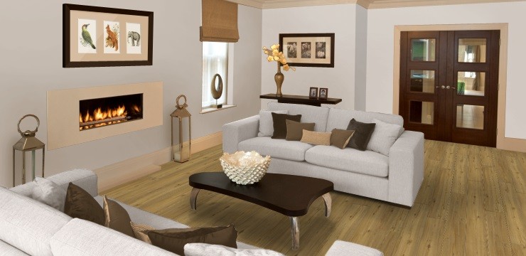 Vinyl Eiche Avignon Oak Natural Struktur Landhausdiele mit V-Fuge | 7 m²-8715359161266