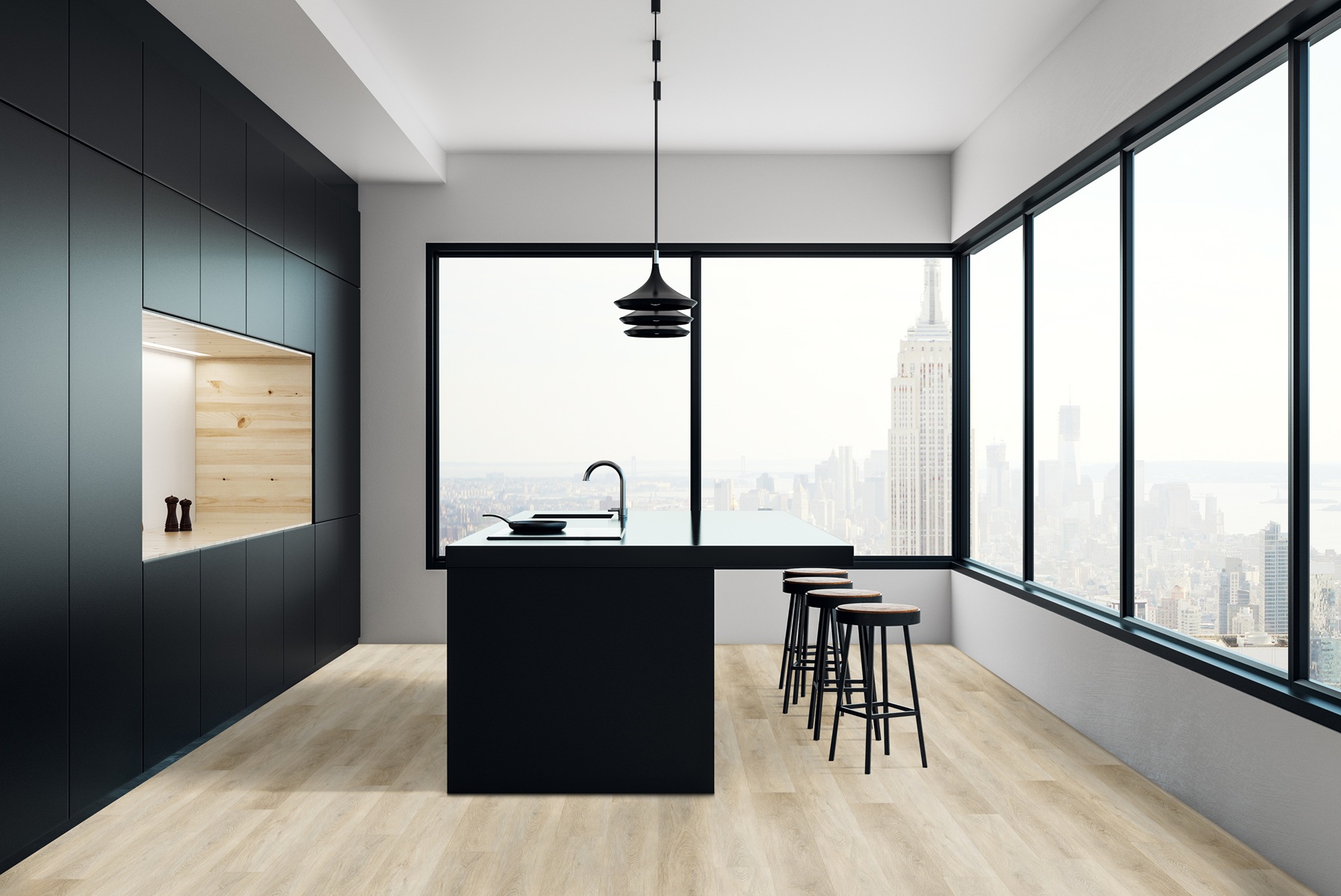 CHECK Vinylboden 4126 Tripolis Eiche Landhausdiele 4-seitige Fase-4250055115983