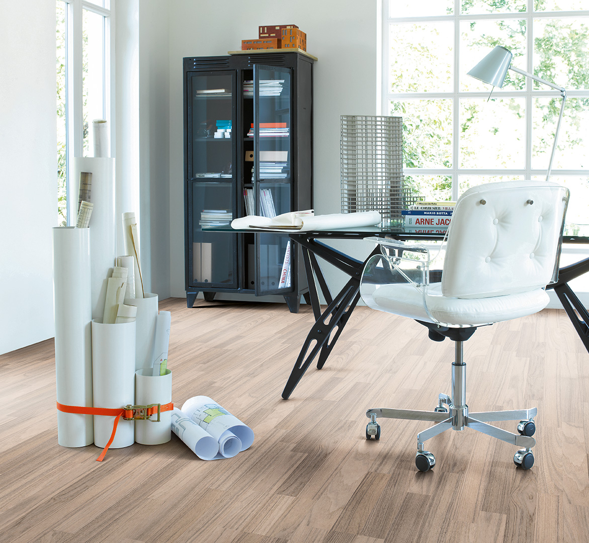 PARADOR Laminat Ocean-Teak Schiffsboden 3-Stab Seidenmatte Struktur | Basic 400 | 26 m²-4014809139911