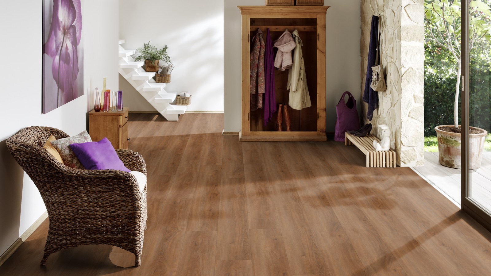 TER HÜRNE Vinylboden Eiche Melbourne rotbraun Lange Landhausdiele D03 | Straight Choice | 15 m²-4012853110931 guenstig bei bodenverkauf.de kaufen TER HÜRNE Vinylboden Eiche Melbourne rotbraun Lange Landhausdiele D03 | Straight Choice | 15 m²-4012853110931