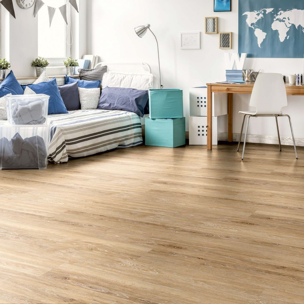 TER HÜRNE Vinylboden Rigid Eiche V402 Landhausdiele natur-gebürstet matt | base.59 | 11 m²-4012853138157