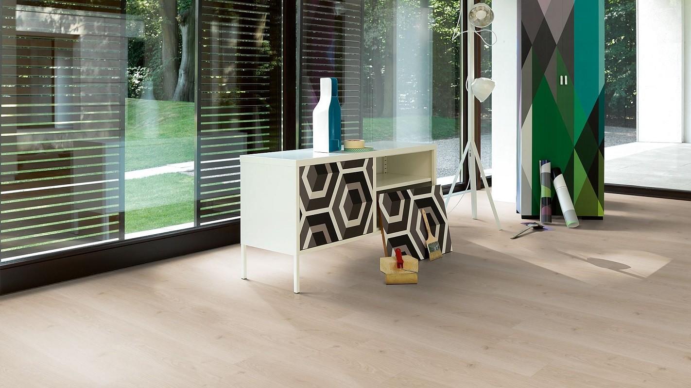 PARADOR Vinylboden Eiche Studioline geschliffen Landhausdiele Gebürstete Struktur | Basic 4.3-4014809172291