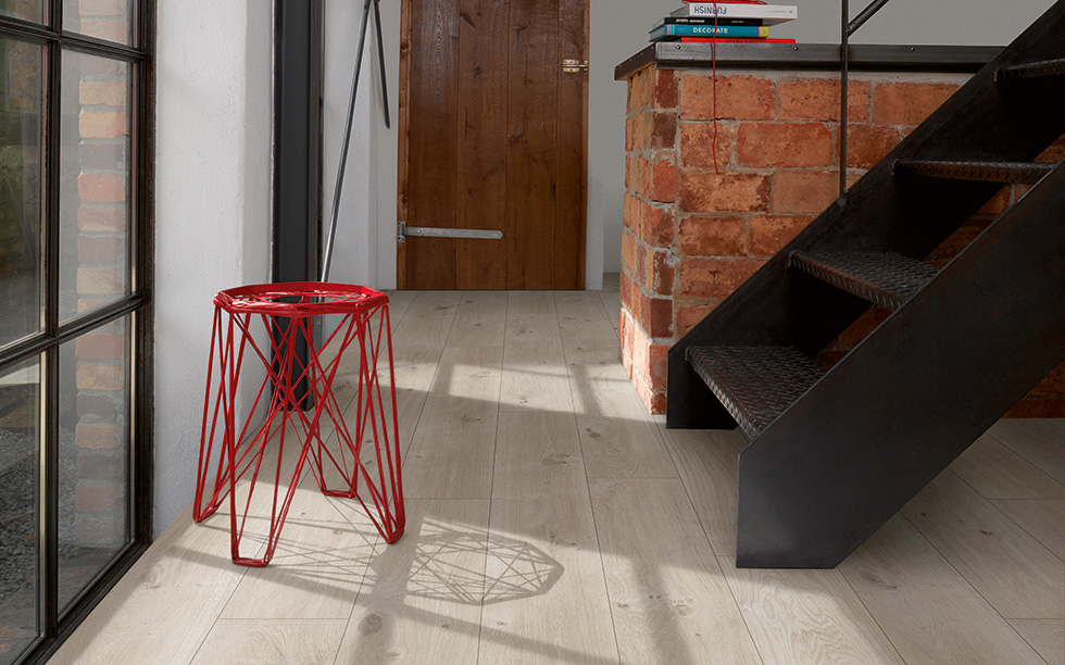 PARADOR Laminat Eiche naturgrau Landhausdiele 4-seitige Mini-V-Fuge | Click In | 26 m²-4014809184140