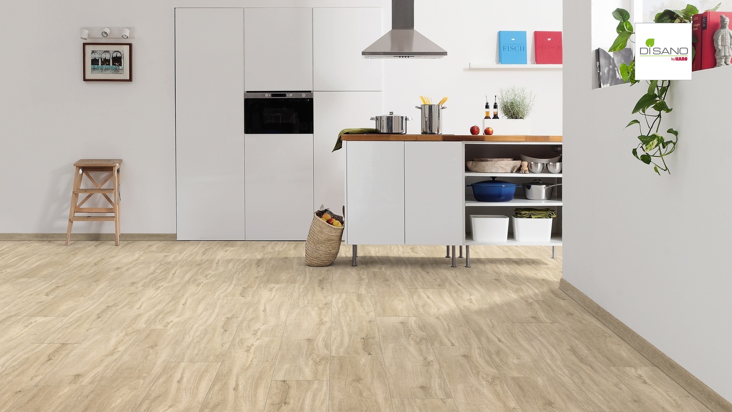 HARO Designboden Eiche Columbia hell Landhausdiele XL 4V | DISANO Life | 31 m²-4018427386337 guenstig bei bodenverkauf.de kaufen HARO Designboden Eiche Columbia hell Landhausdiele XL 4V | DISANO Life | 31 m²-4018427386337