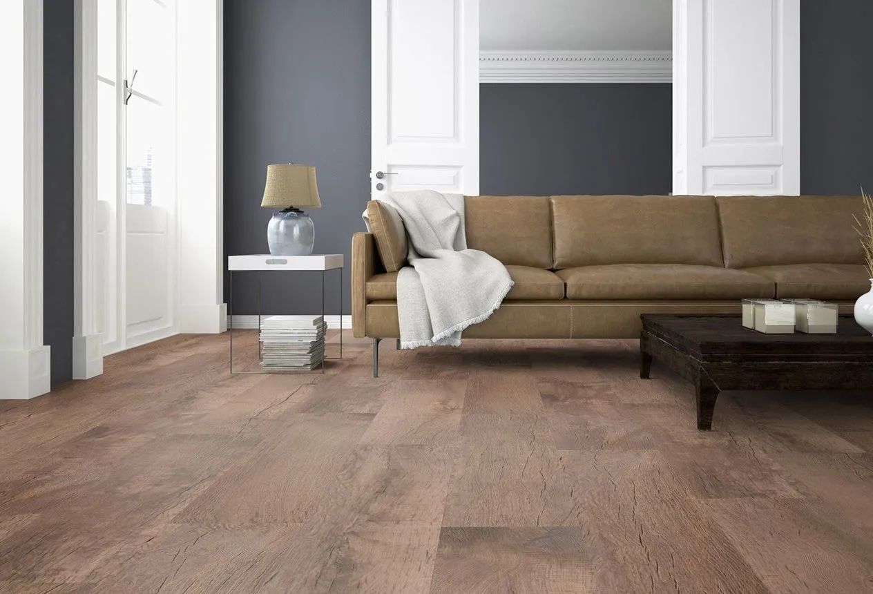 TER HÜRNE Design-Vinylboden Eiche Salvador sägerau-gebürstet Lange Landhausdiele | Grand Choice Comfort-4012853152825