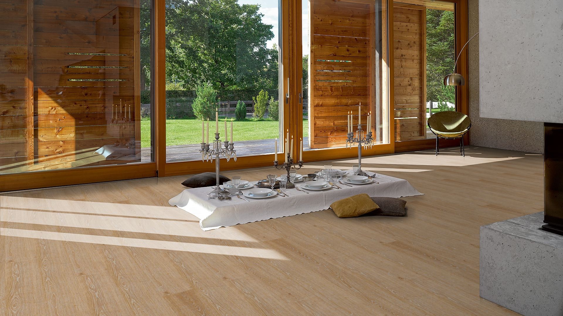 PARADOR Parkett Eiche gekälkt Landhausdiele lackiert | 2.Wahl | 28 m²-