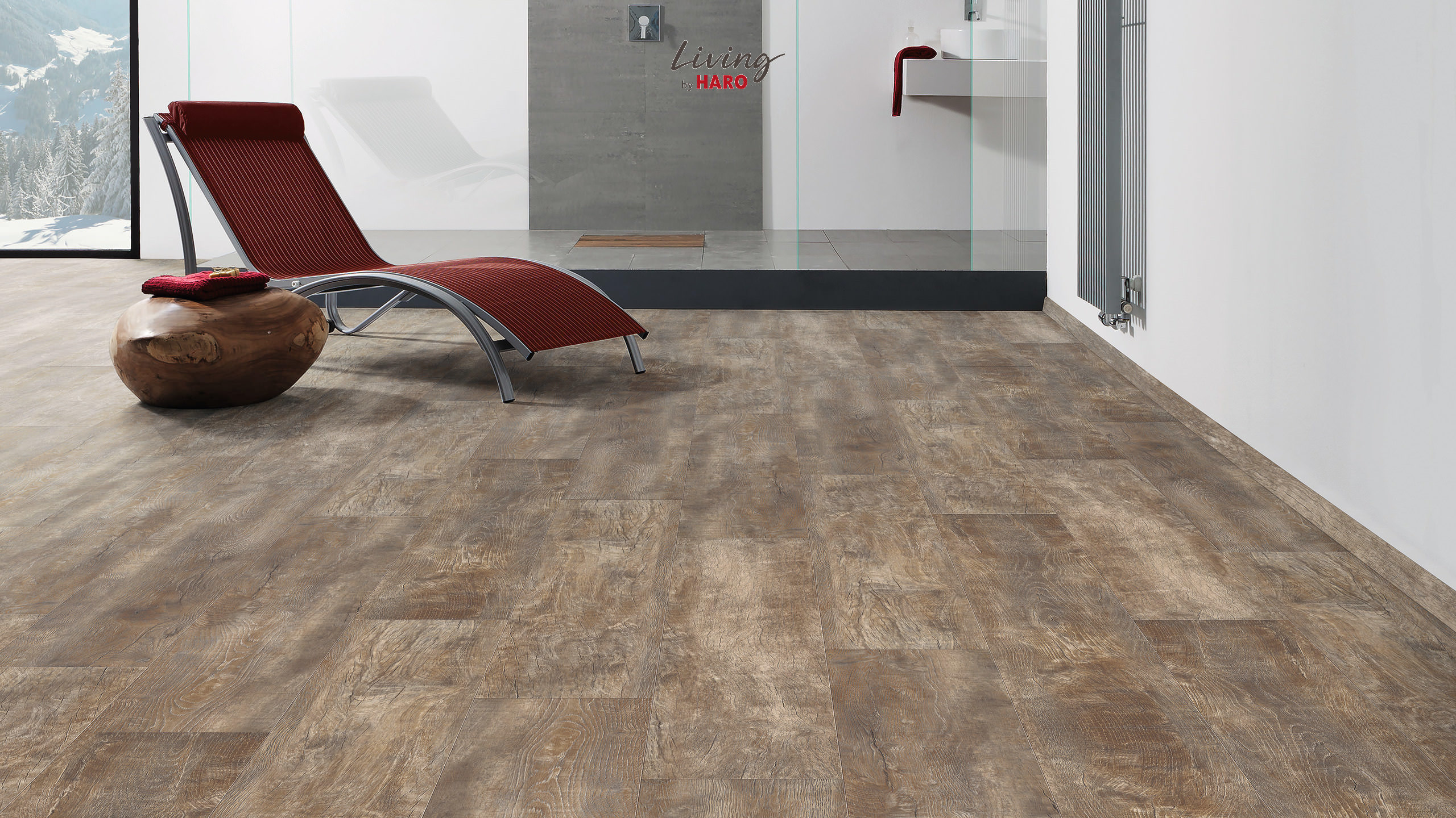 HARO Living Designboden Eiche Monza geräuchert rustikal Landhausdiele 4VM | HydroStar | 20 m²-4018427419110