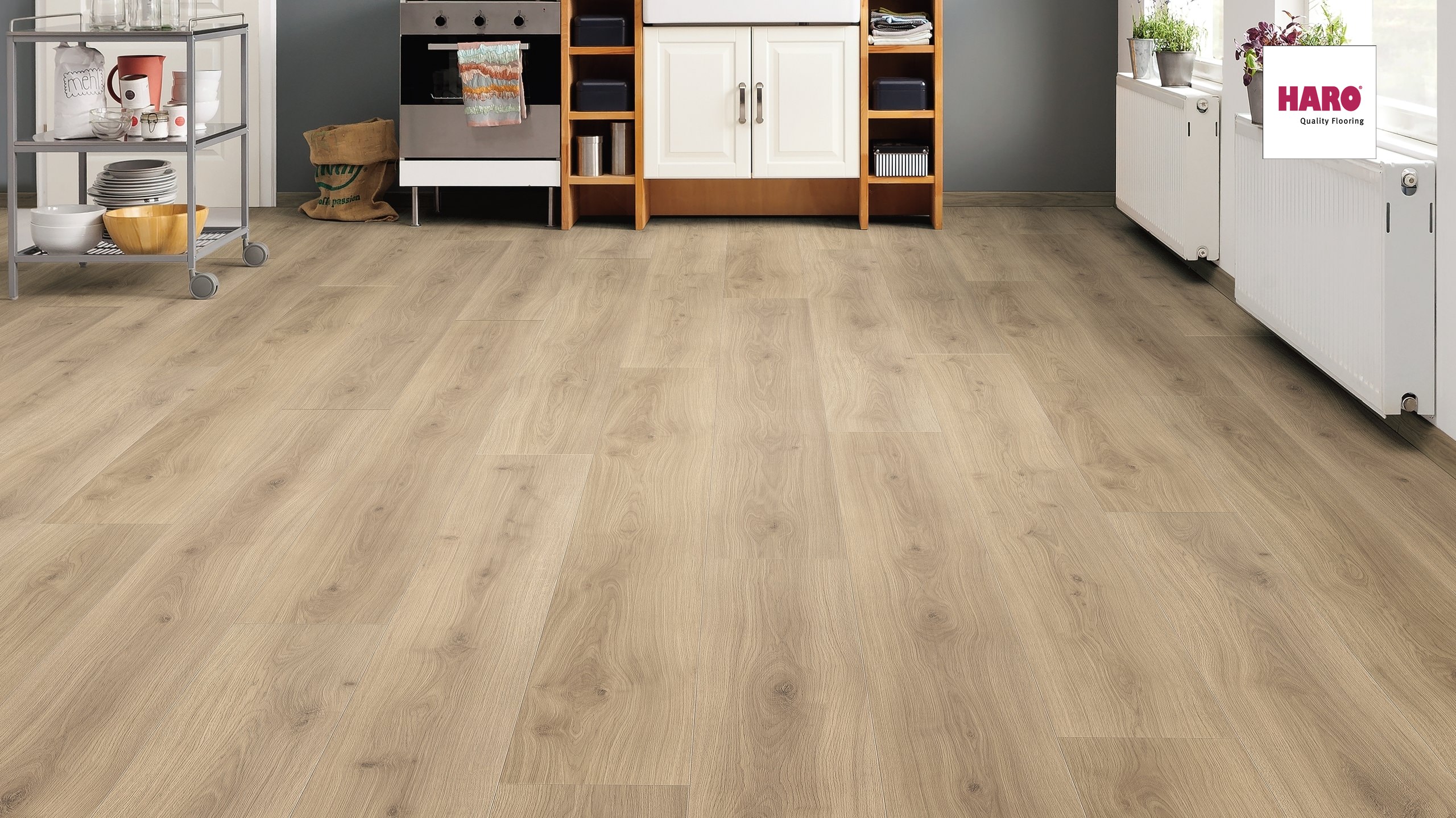 HARO Laminat Eiche Emilia puro authentic soft Landhausdiele 4V | Tritty 100 Gran Via | 2.Wahl-4018427448233