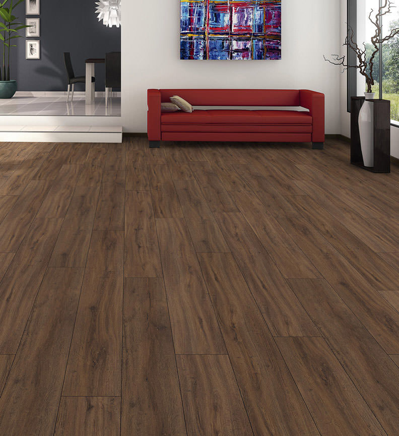 HARO Designboden Räuchereiche strukturiert Landhausdiele 4V | DISANO Sonderedition | 2. Wahl | 27 m²-#