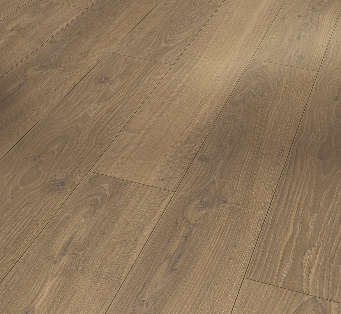 PARADOR Laminat Eiche Studioline honig Landhausdiele 4-seitige V-Fuge | Classic 1050-4014809238331