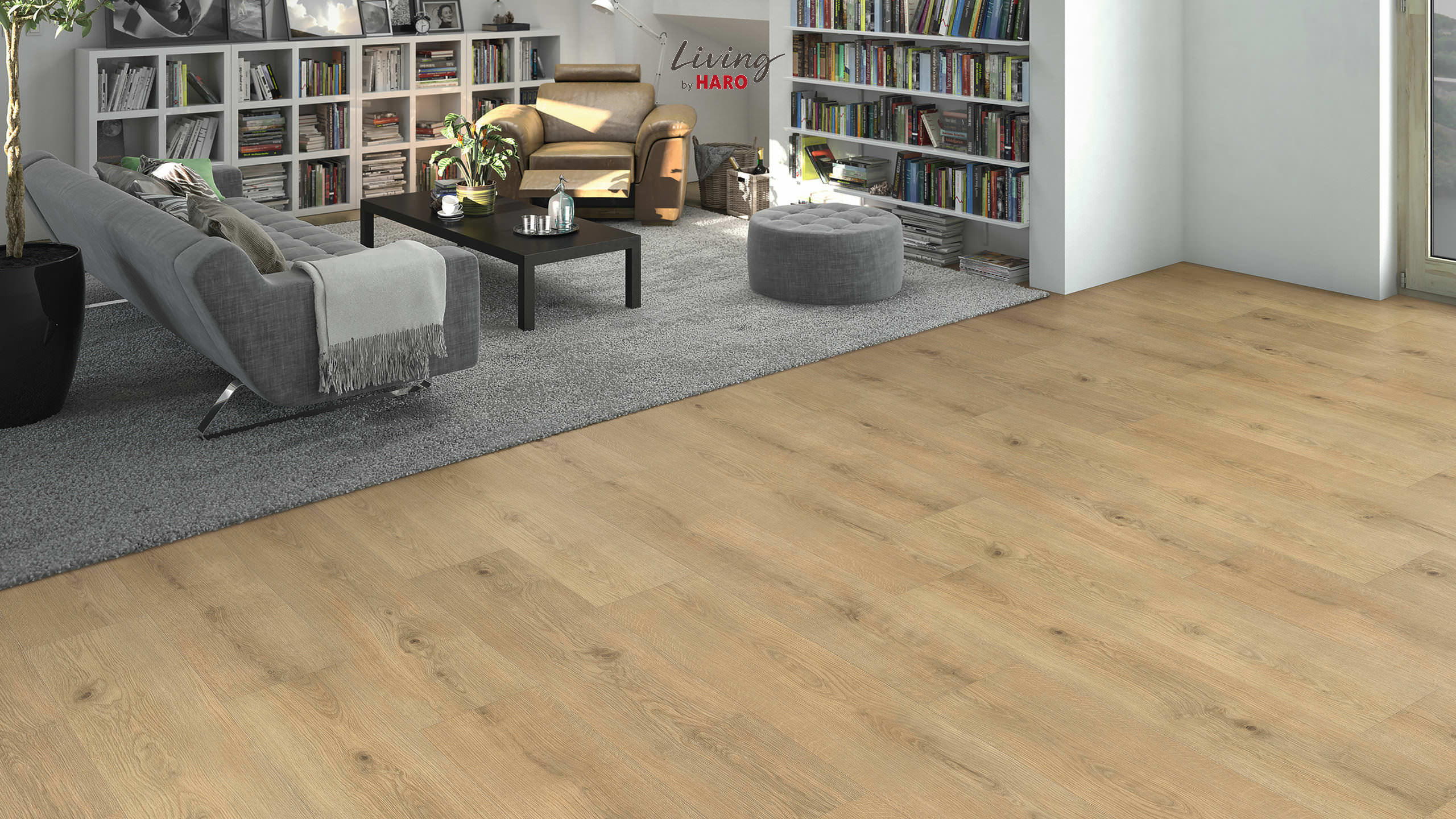 HARO Designboden Eiche Apulia puro Landhausdiele 4VM | DISANO SmartAqua | 2. Wahl | 15 m²-4018427484101