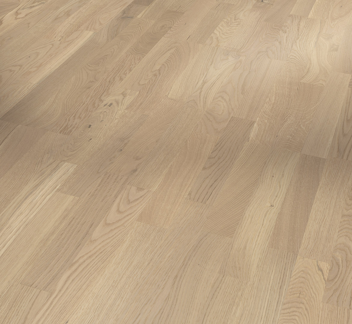 PARADOR Parkett Eiche Rustikal Schiffsboden 3-Stab lackversiegelt matt weiß | Classic 3060-4014809233046 guenstig bei bodenverkauf.de kaufen PARADOR Parkett Eiche Rustikal Schiffsboden 3-Stab lackversiegelt matt weiß | Classic 3060-4014809233046