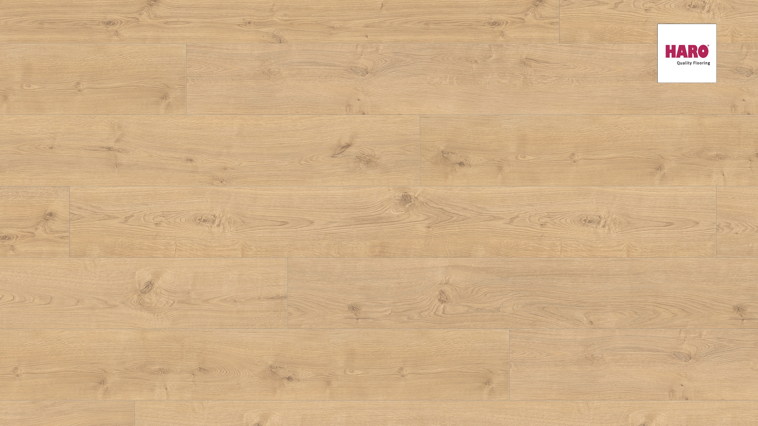 HARO Laminat Eiche Portland puro authentic Landhausdiele 4V | Tritty 200 Aqua | 2. Wahl | 16 m²-4018427448271